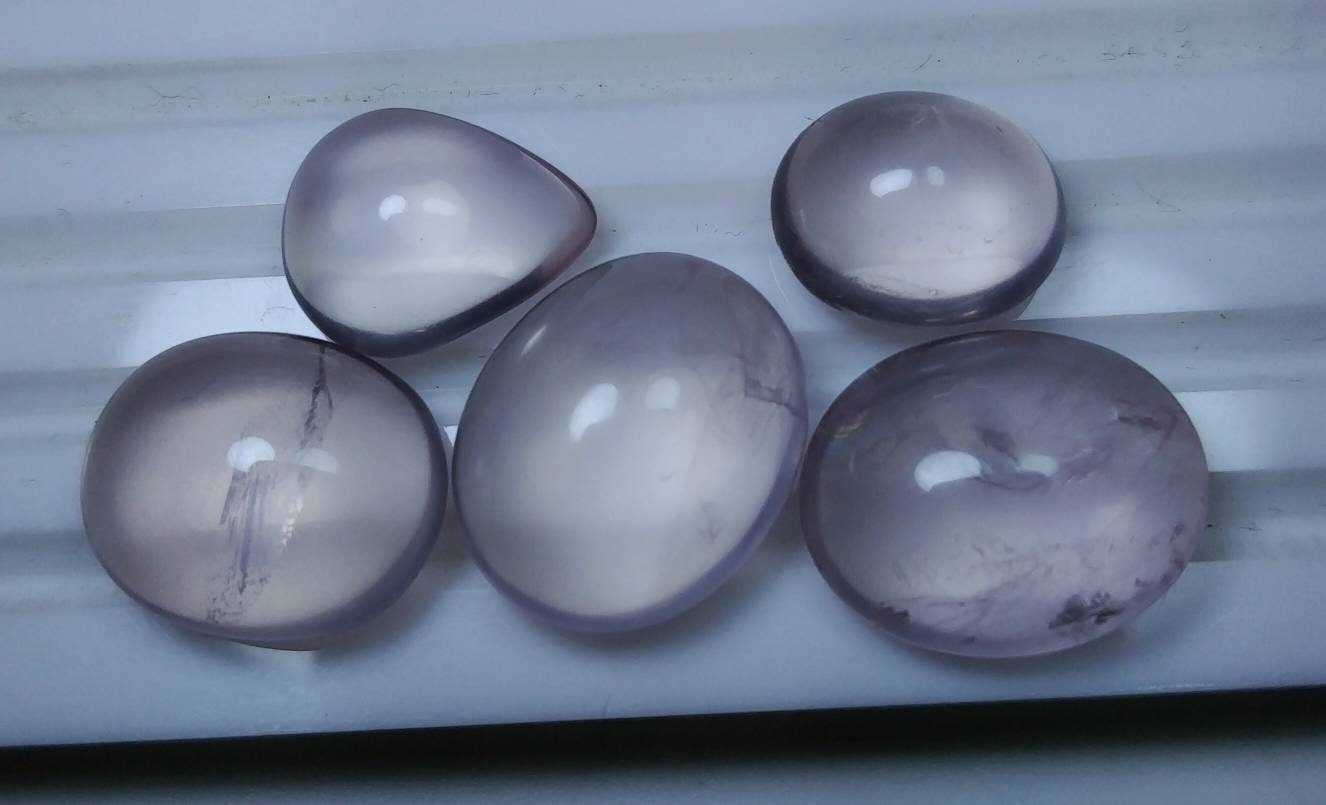 ARSAA GEMS AND MINERALSNatural good quality ring size rise quartz cabochons - Premium from ARSAA GEMS AND MINERALS - Just $25.00! Shop now at ARSAA GEMS AND MINERALS
