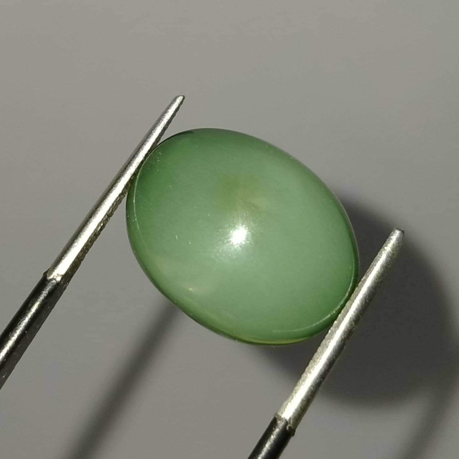 ARSAA GEMS AND MINERALSNatural top quality beautiful 11.5 carat cats eye nephrite Jade Cabochon - Premium  from ARSAA GEMS AND MINERALS - Just $25.00! Shop now at ARSAA GEMS AND MINERALS