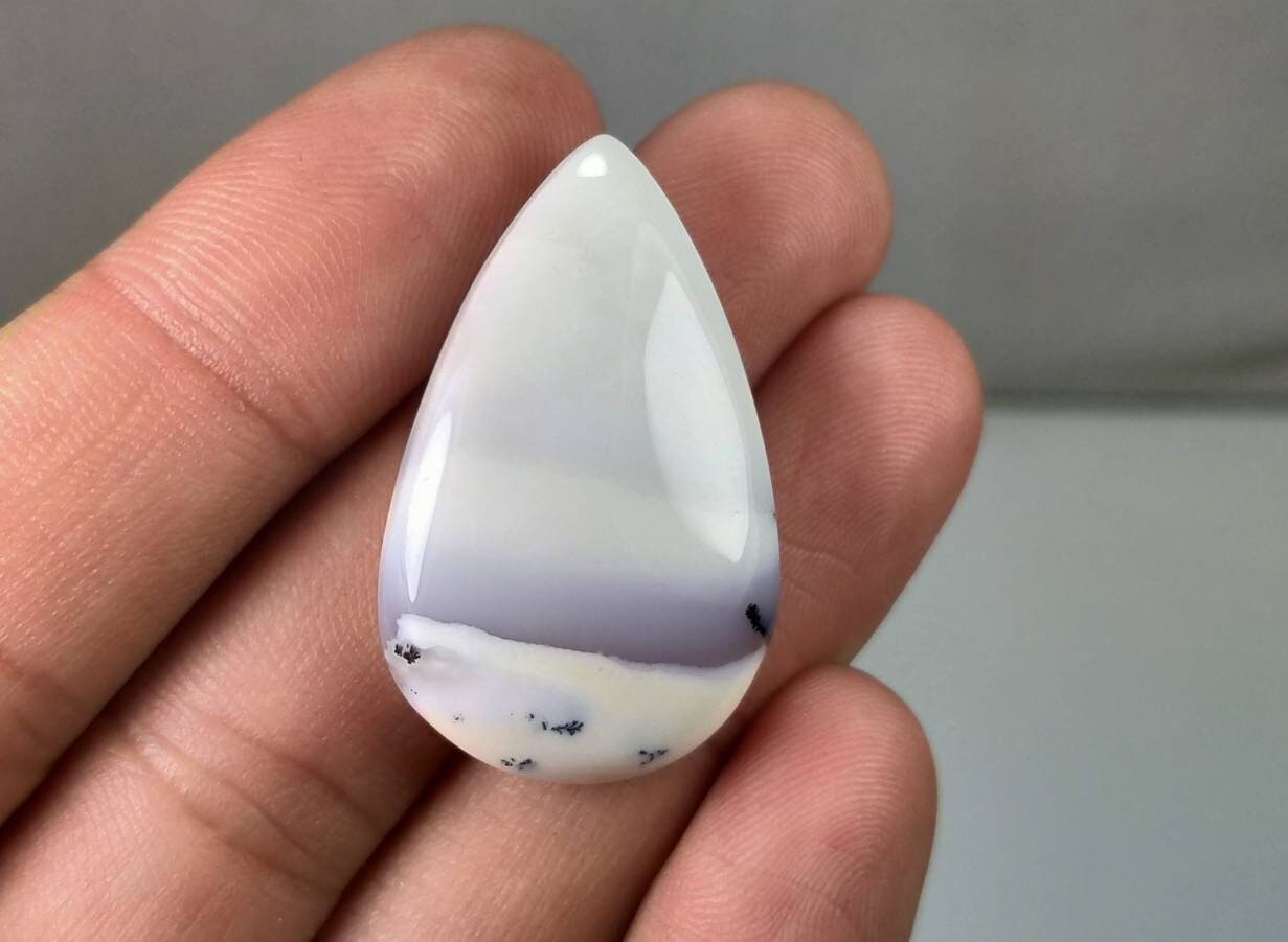 ARSAA GEMS AND MINERALSNatural top quality beautiful 32 carat pear shape dendritic opal cabochon - Premium  from ARSAA GEMS AND MINERALS - Just $12.00! Shop now at ARSAA GEMS AND MINERALS