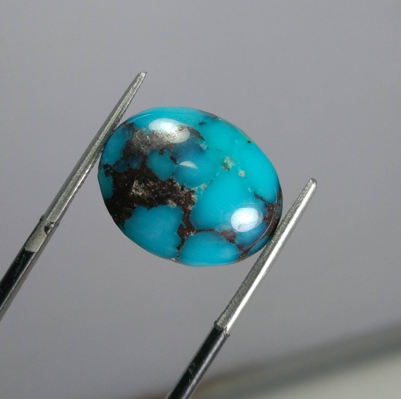 ARSAA GEMS AND MINERALSNatural fine quality beautiful 10 carats stabilized oval shape kingman web turquoise cabochon - Premium  from ARSAA GEMS AND MINERALS - Just $20.00! Shop now at ARSAA GEMS AND MINERALS