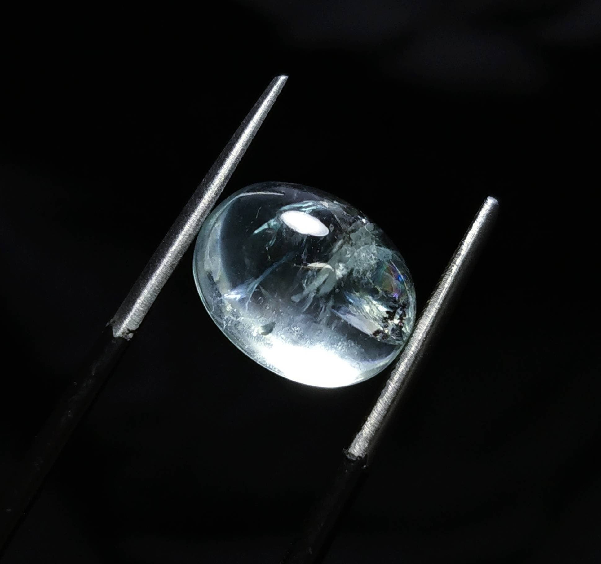 ARSAA GEMS AND MINERALSNatural fine quality beautiful 19 carats small lot of oval shapes aquamarine Cabochons - Premium  from ARSAA GEMS AND MINERALS - Just $38.00! Shop now at ARSAA GEMS AND MINERALS