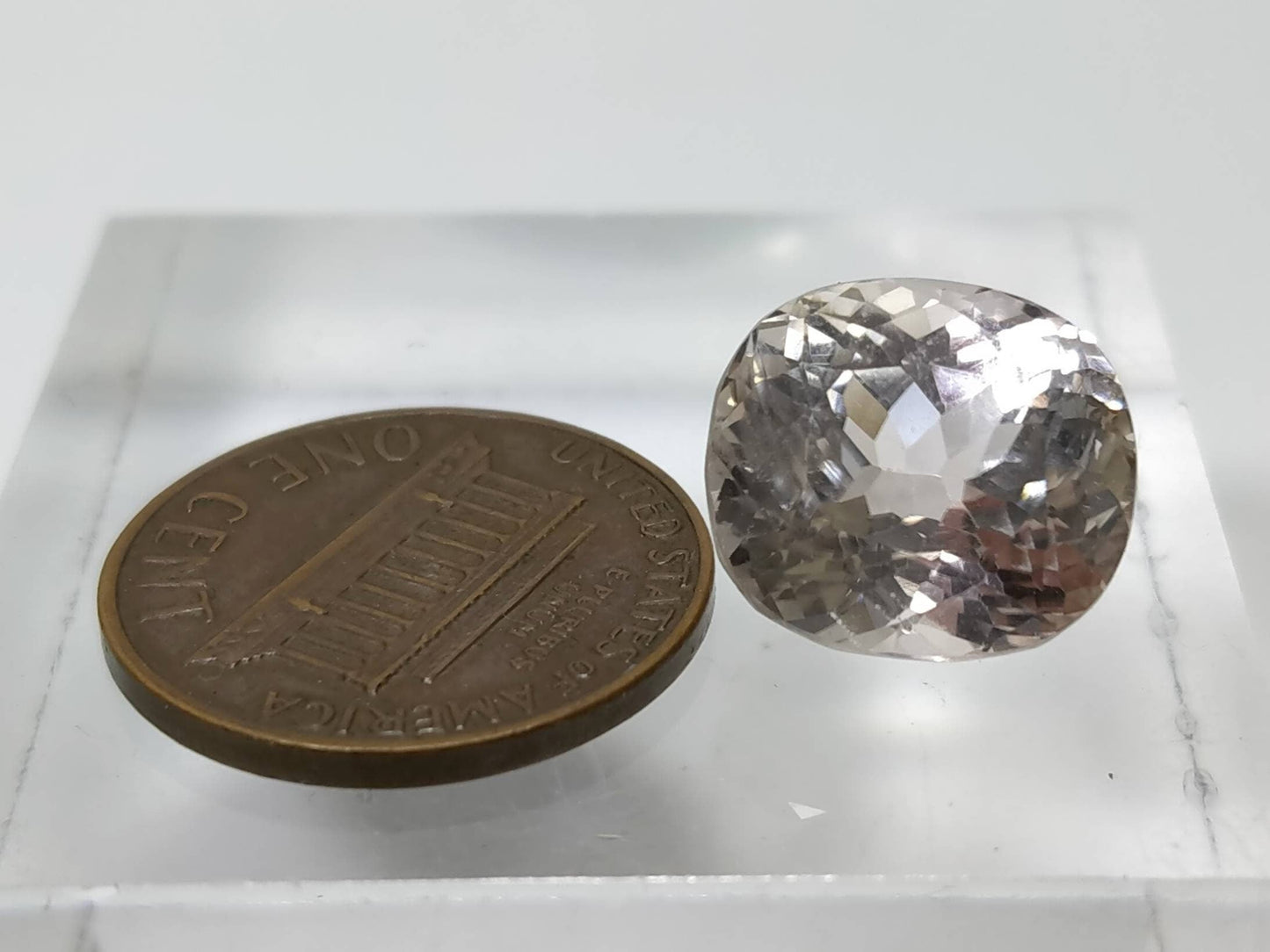 ARSAA GEMS AND MINERALSNatural top quality beautiful 10 carat Faceted Kunzite gem - Premium from ARSAA GEMS AND MINERALS - Just $30.00! Shop now at ARSAA GEMS AND MINERALS