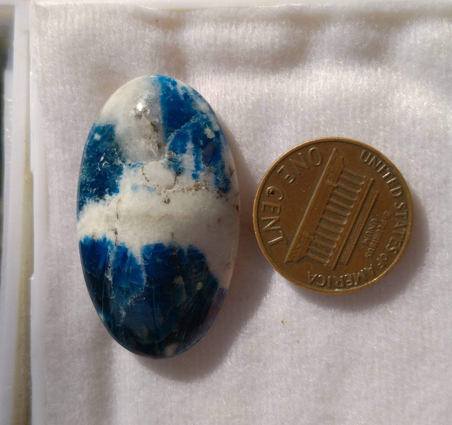 ARSAA GEMS AND MINERALSNatural top quality beautiful 32 carats oval shape afghan hauyne var.lazurite UV reactive Cabochon - Premium from ARSAA GEMS AND MINERALS - Just $30.00! Shop now at ARSAA GEMS AND MINERALS
