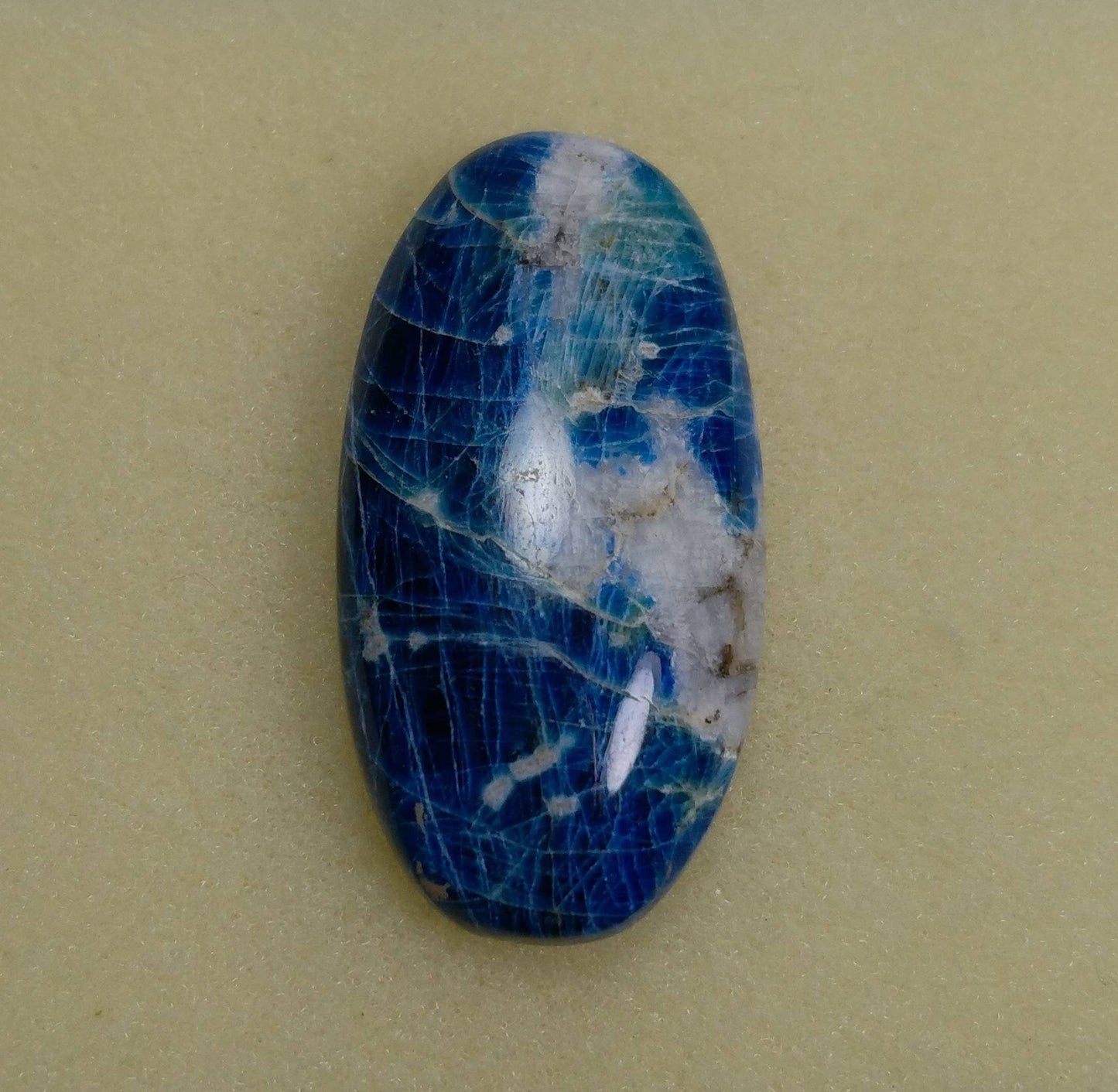 ARSAA GEMS AND MINERALSNatural top quality beautiful 36 Carats large size UV reactive afghan hauyne var.lazurite Cabochon - Premium  from ARSAA GEMS AND MINERALS - Just $35.00! Shop now at ARSAA GEMS AND MINERALS