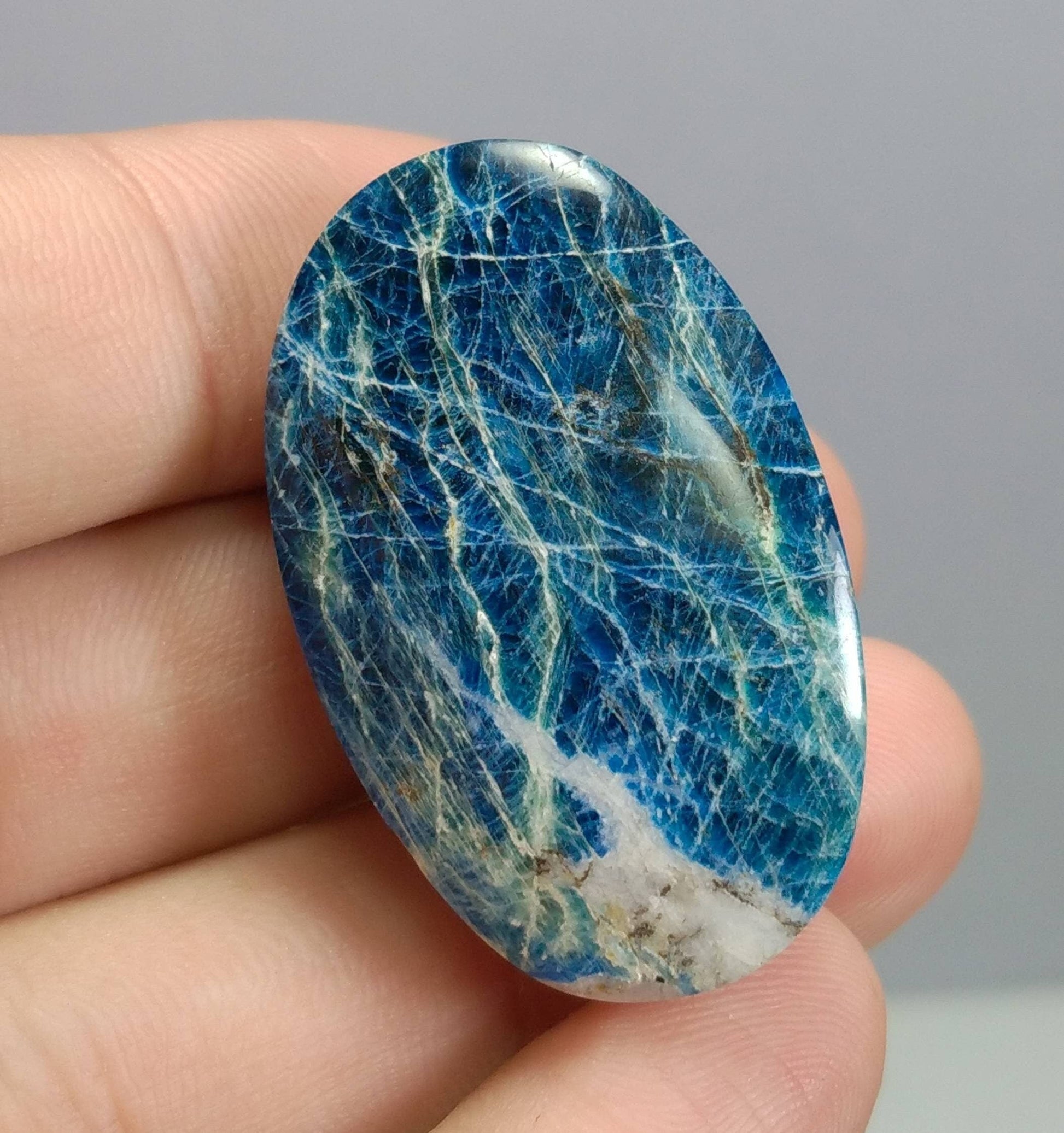 ARSAA GEMS AND MINERALSNatural top quality beautiful 80 carats large size UV reactive afghan hauyne var.lazurite Cabochon - Premium  from ARSAA GEMS AND MINERALS - Just $80.00! Shop now at ARSAA GEMS AND MINERALS
