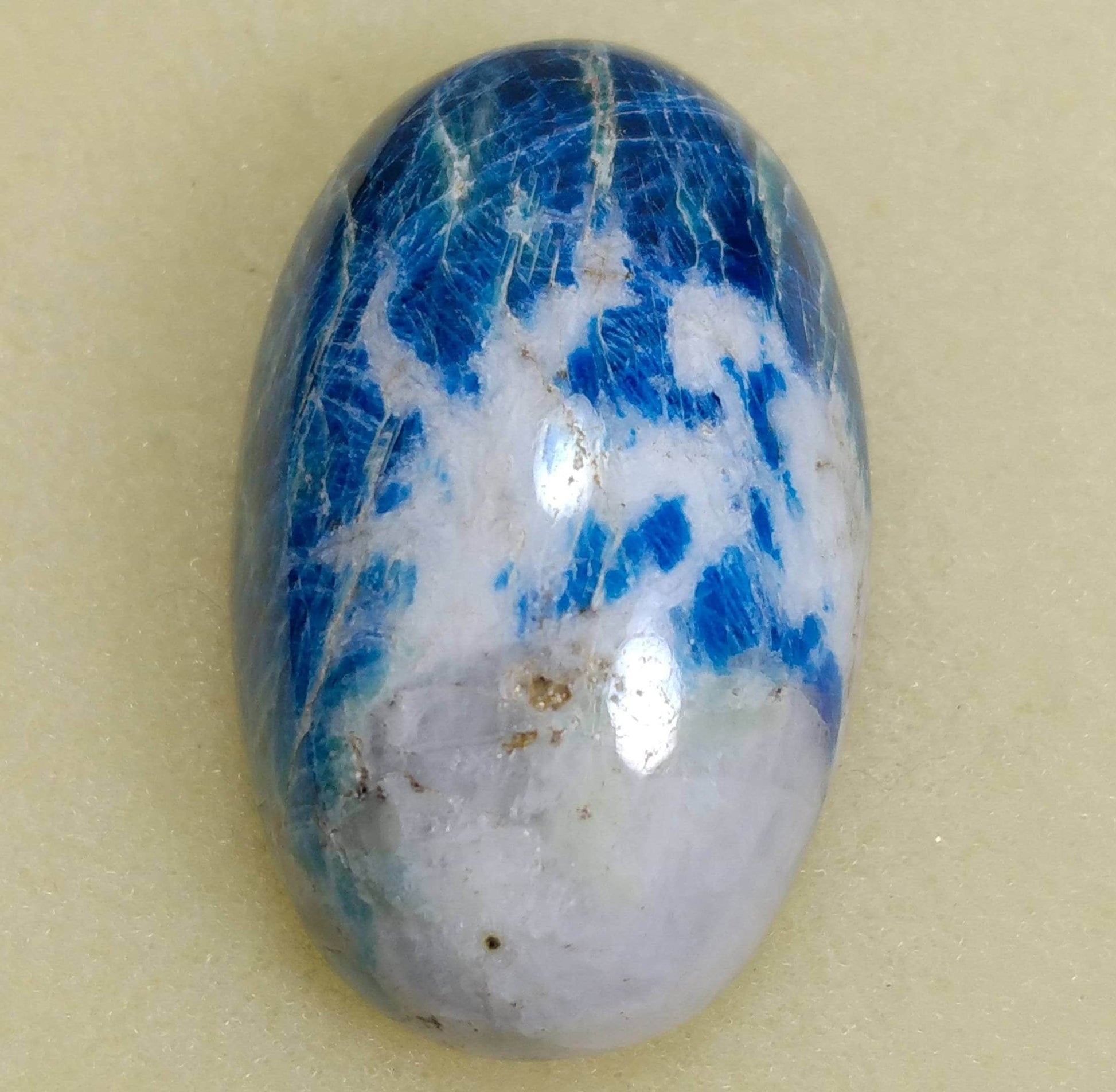 ARSAA GEMS AND MINERALSNatural top quality beautiful 80 carats large size UV reactive afghan hauyne var.lazurite Cabochon - Premium  from ARSAA GEMS AND MINERALS - Just $80.00! Shop now at ARSAA GEMS AND MINERALS