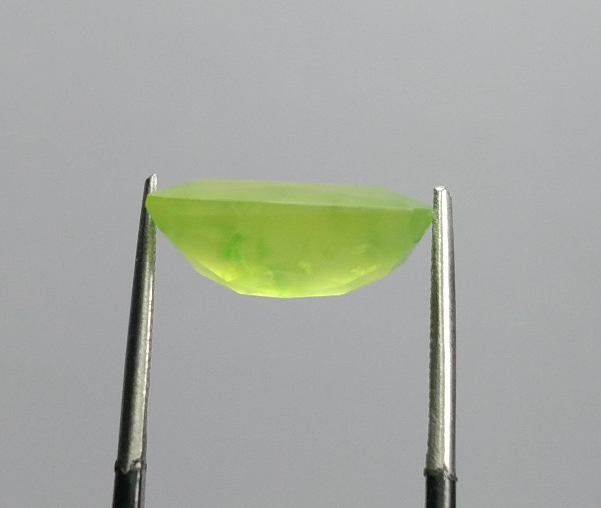 ARSAA GEMS AND MINERALSNatural top quality beautiful 7.5 carat radiant shape Faceted green hydrograssular garnet gem - Premium  from ARSAA GEMS AND MINERALS - Just $15.00! Shop now at ARSAA GEMS AND MINERALS