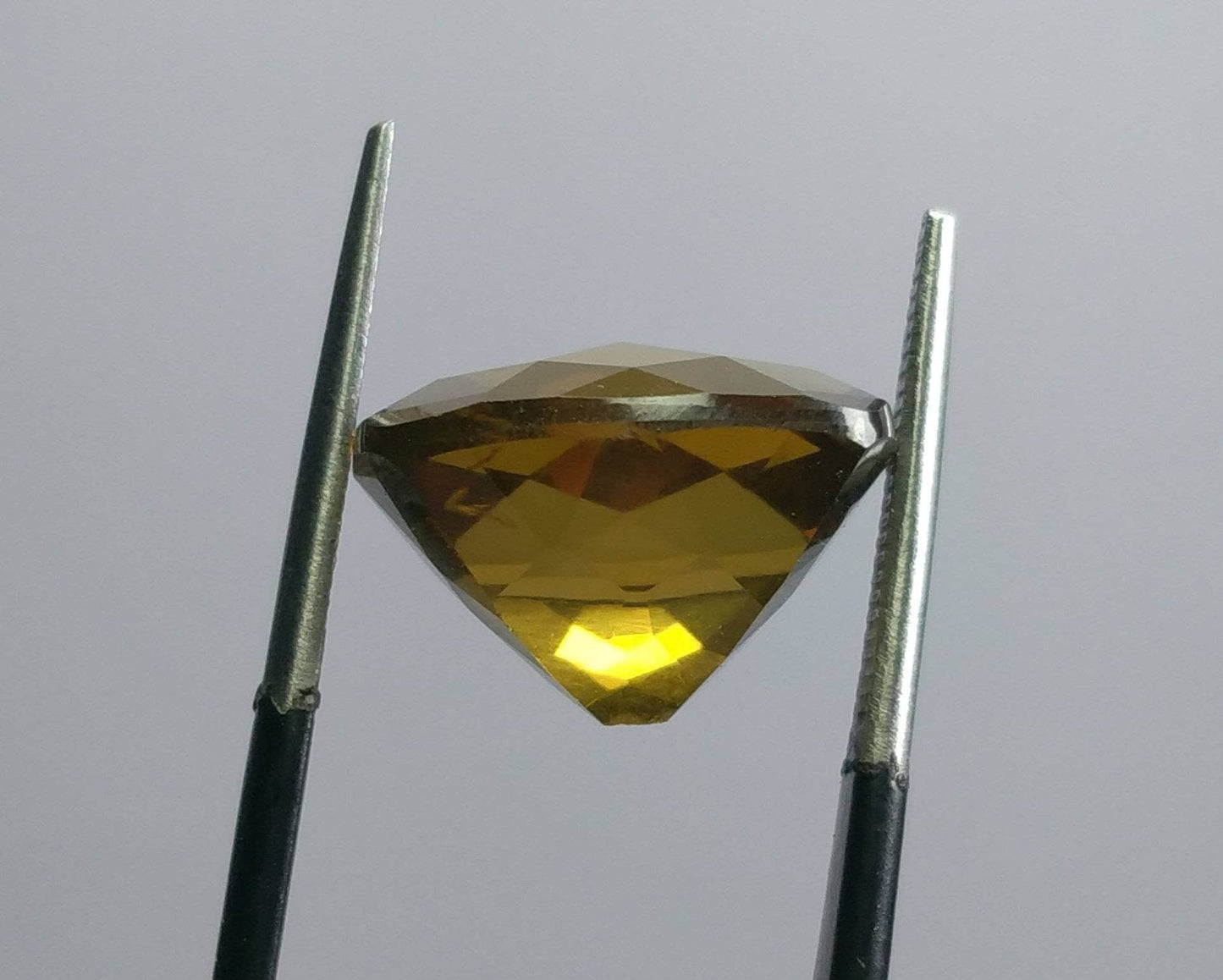 ARSAA GEMS AND MINERALSNatural top quality beautiful 9.5 carats checkerboard shape faceted citrine gem - Premium  from ARSAA GEMS AND MINERALS - Just $28.00! Shop now at ARSAA GEMS AND MINERALS