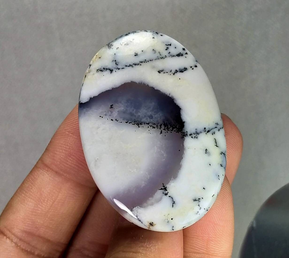 ARSAA GEMS AND MINERALSNatural top quality beautiful dendritic opal cabochon - Premium  from ARSAA GEMS AND MINERALS - Just $16.00! Shop now at ARSAA GEMS AND MINERALS