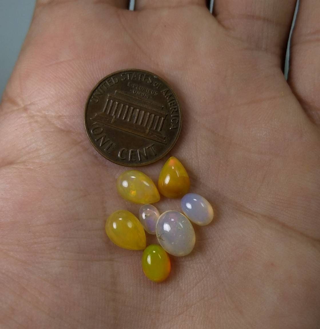 ARSAA GEMS AND MINERALSNatural top quality beautiful small sized cabochons of fire opal - Premium  from ARSAA GEMS AND MINERALS - Just $15.00! Shop now at ARSAA GEMS AND MINERALS