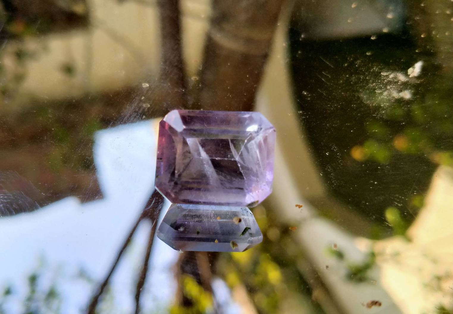 ARSAA GEMS AND MINERALSNatural top quality beautiful faceted 23 carats flourite gem - Premium  from ARSAA GEMS AND MINERALS - Just $23.00! Shop now at ARSAA GEMS AND MINERALS