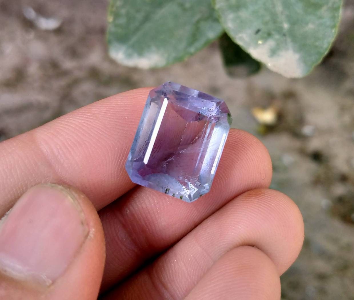ARSAA GEMS AND MINERALSNatural top quality beautiful faceted 23 carats flourite gem - Premium  from ARSAA GEMS AND MINERALS - Just $23.00! Shop now at ARSAA GEMS AND MINERALS