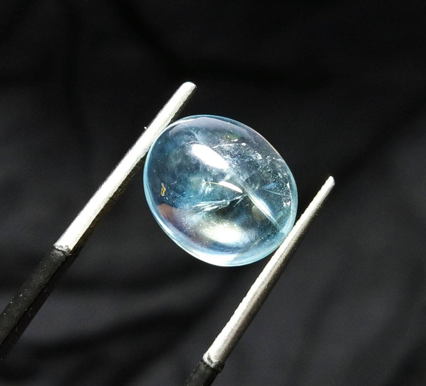 ARSAA GEMS AND MINERALSNatural fine quality beautiful 29 carat small lot of oval shapes aquamarine Cabochons - Premium  from ARSAA GEMS AND MINERALS - Just $58.00! Shop now at ARSAA GEMS AND MINERALS