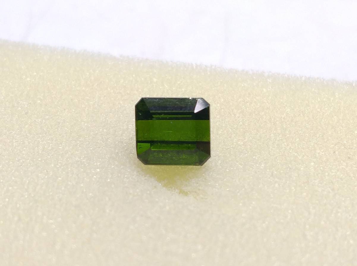 ARSAA GEMS AND MINERALSNatural top quality beautiful 4 carats green faceted tourmaline gem - Premium  from ARSAA GEMS AND MINERALS - Just $60.00! Shop now at ARSAA GEMS AND MINERALS