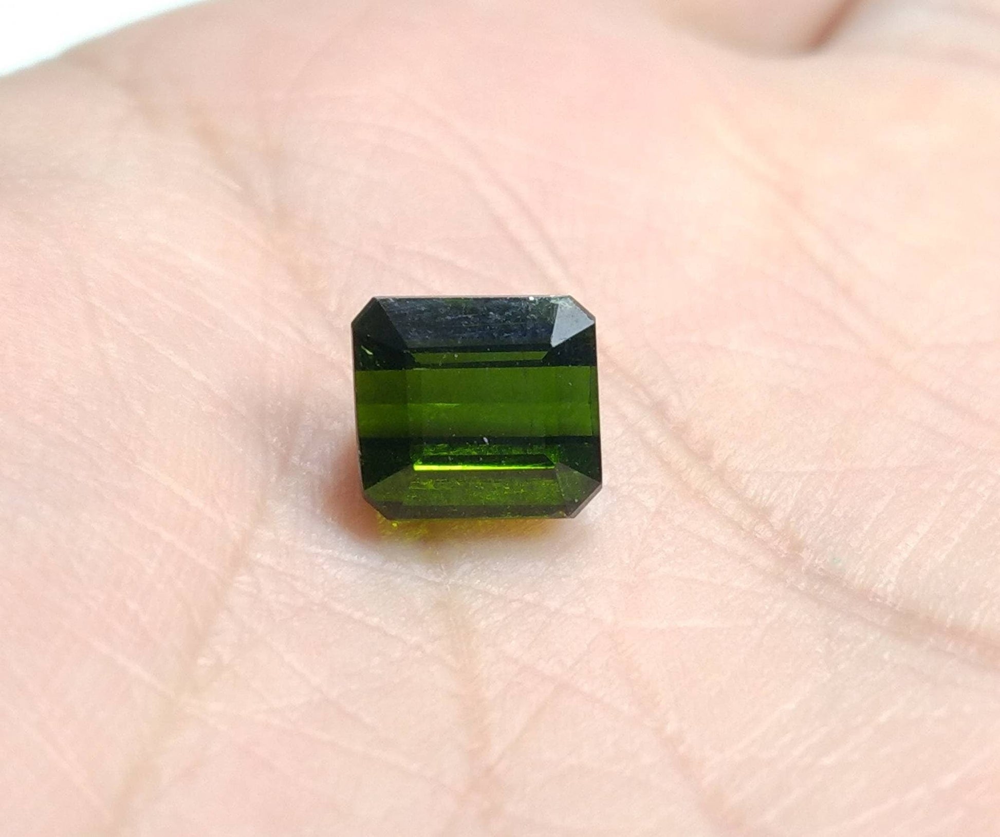 ARSAA GEMS AND MINERALSNatural top quality beautiful 4 carats green faceted tourmaline gem - Premium  from ARSAA GEMS AND MINERALS - Just $60.00! Shop now at ARSAA GEMS AND MINERALS
