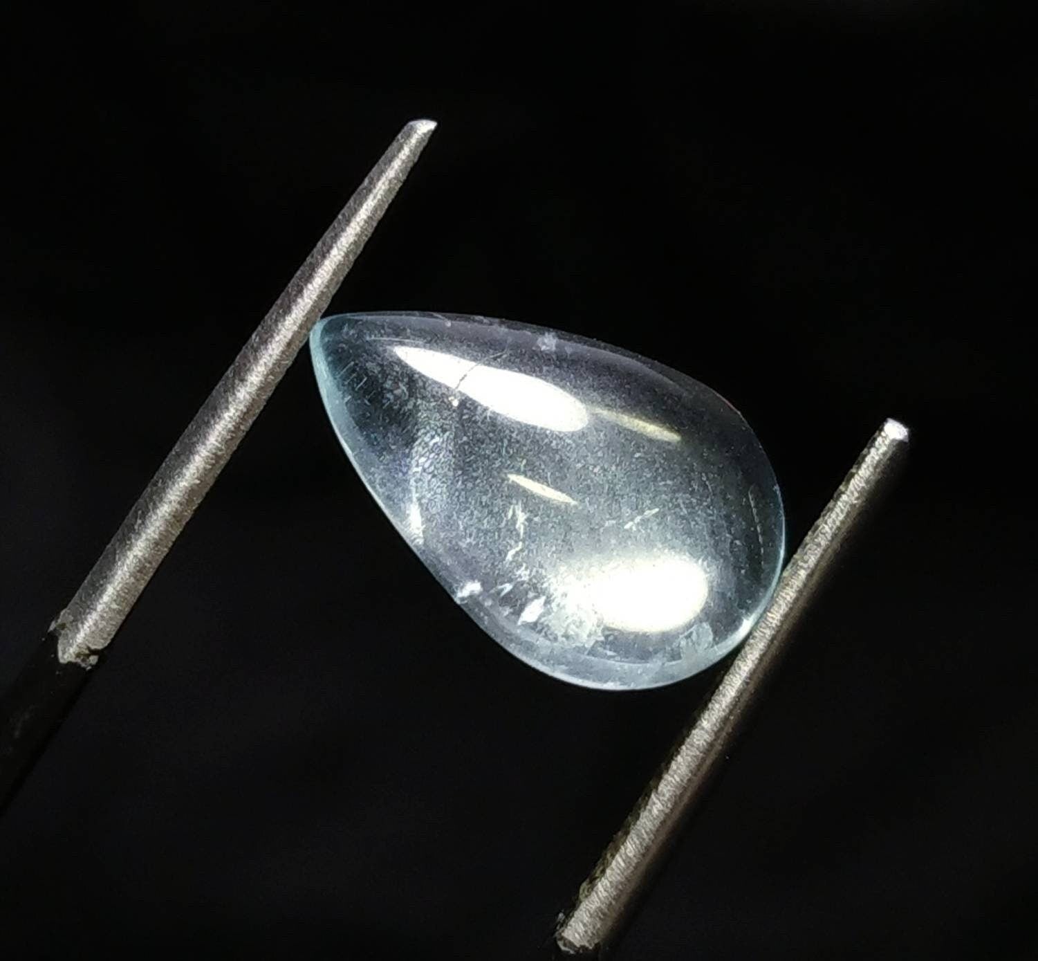 ARSAA GEMS AND MINERALSNatural fine quality beautiful 18 carats small lot of pear shapes aquamarine Cabochons - Premium  from ARSAA GEMS AND MINERALS - Just $36.00! Shop now at ARSAA GEMS AND MINERALS