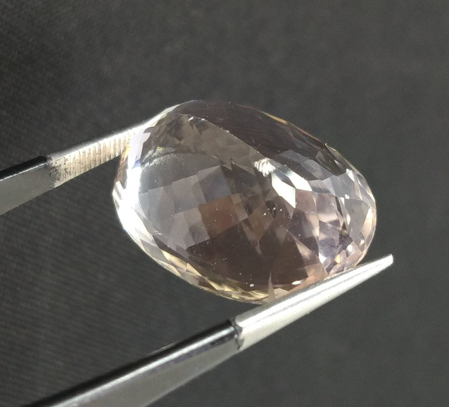 ARSAA GEMS AND MINERALSNatural fine quality beautiful 27 carats oval shape faceted kunzite gem - Premium  from ARSAA GEMS AND MINERALS - Just $54.00! Shop now at ARSAA GEMS AND MINERALS