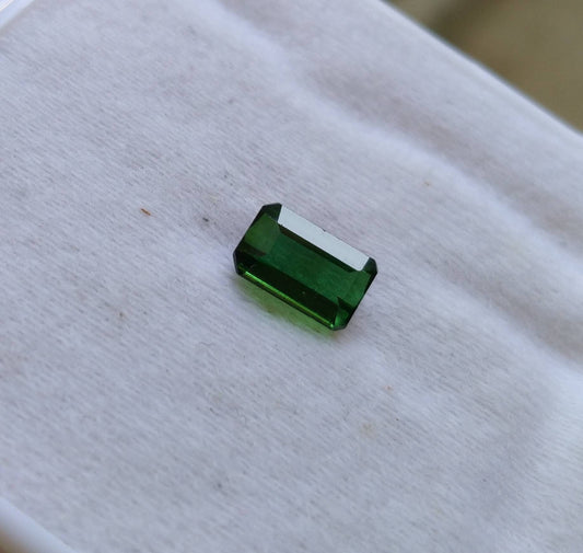 ARSAA GEMS AND MINERALSNatural top quality beautiful 2.5 carats clear green faceted radiant shape Tourmaline gem - Premium  from ARSAA GEMS AND MINERALS - Just $50.00! Shop now at ARSAA GEMS AND MINERALS