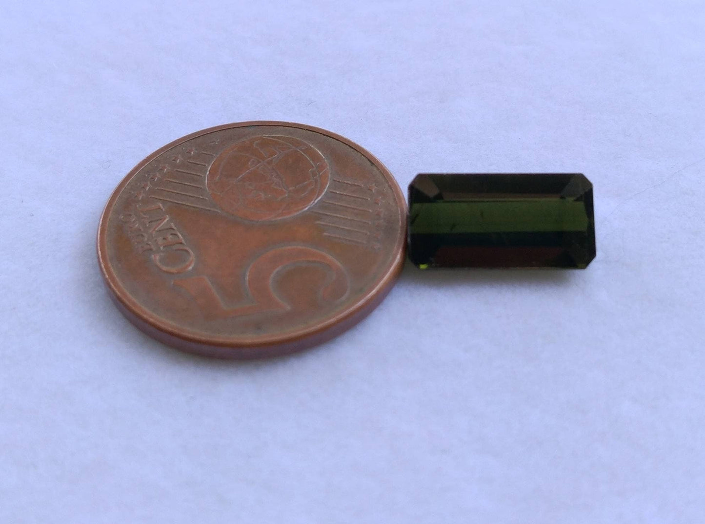 ARSAA GEMS AND MINERALSNatural top quality beautiful 3.5 carats faceted radiant shape dark green tourmaline gem - Premium from ARSAA GEMS AND MINERALS - Just $17.00! Shop now at ARSAA GEMS AND MINERALS
