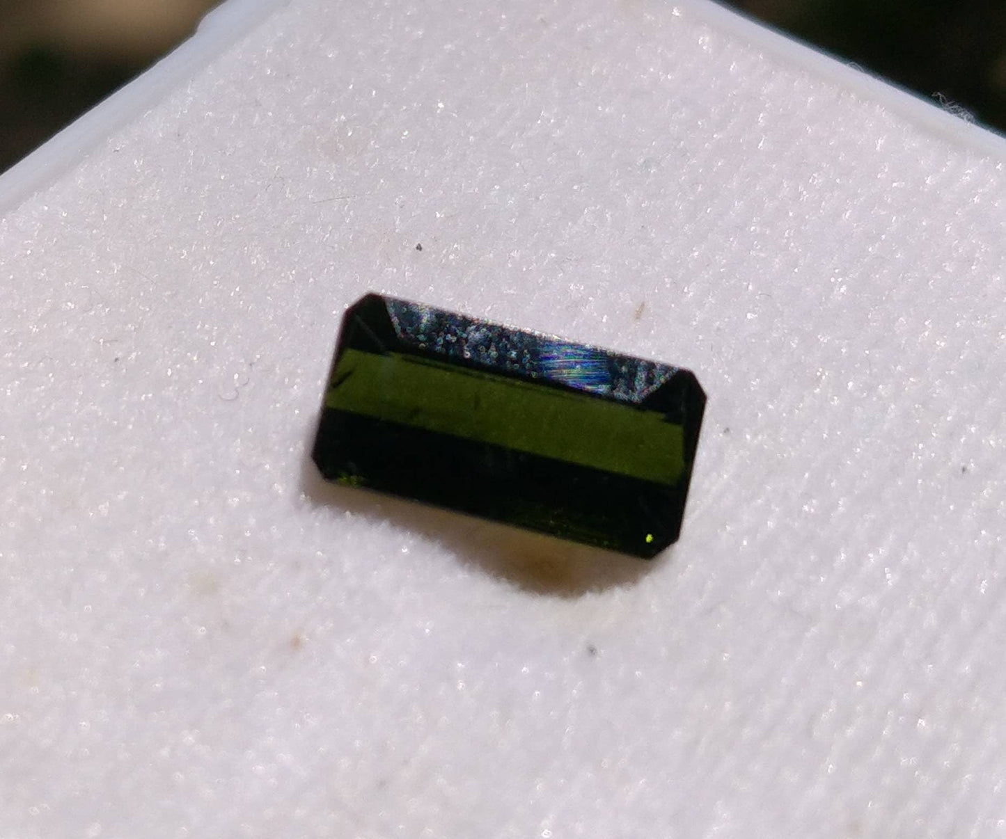 ARSAA GEMS AND MINERALSNatural top quality beautiful 3.5 carats faceted radiant shape dark green tourmaline gem - Premium from ARSAA GEMS AND MINERALS - Just $17.00! Shop now at ARSAA GEMS AND MINERALS