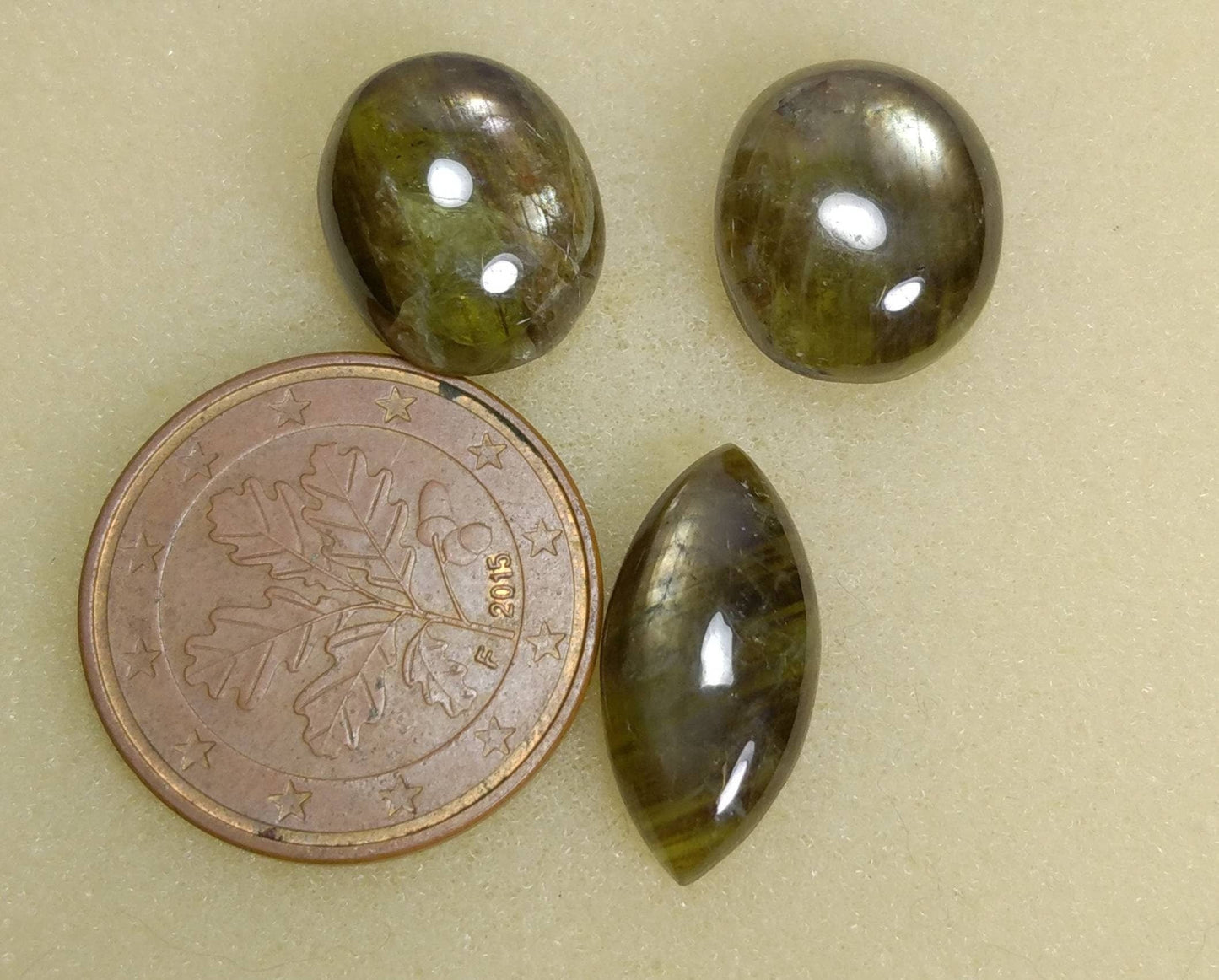 ARSAA GEMS AND MINERALSNatural top quality beautiful 34 carats small set of partially star green sapphire Cabochons - Premium from ARSAA GEMS AND MINERALS - Just $65.00! Shop now at ARSAA GEMS AND MINERALS