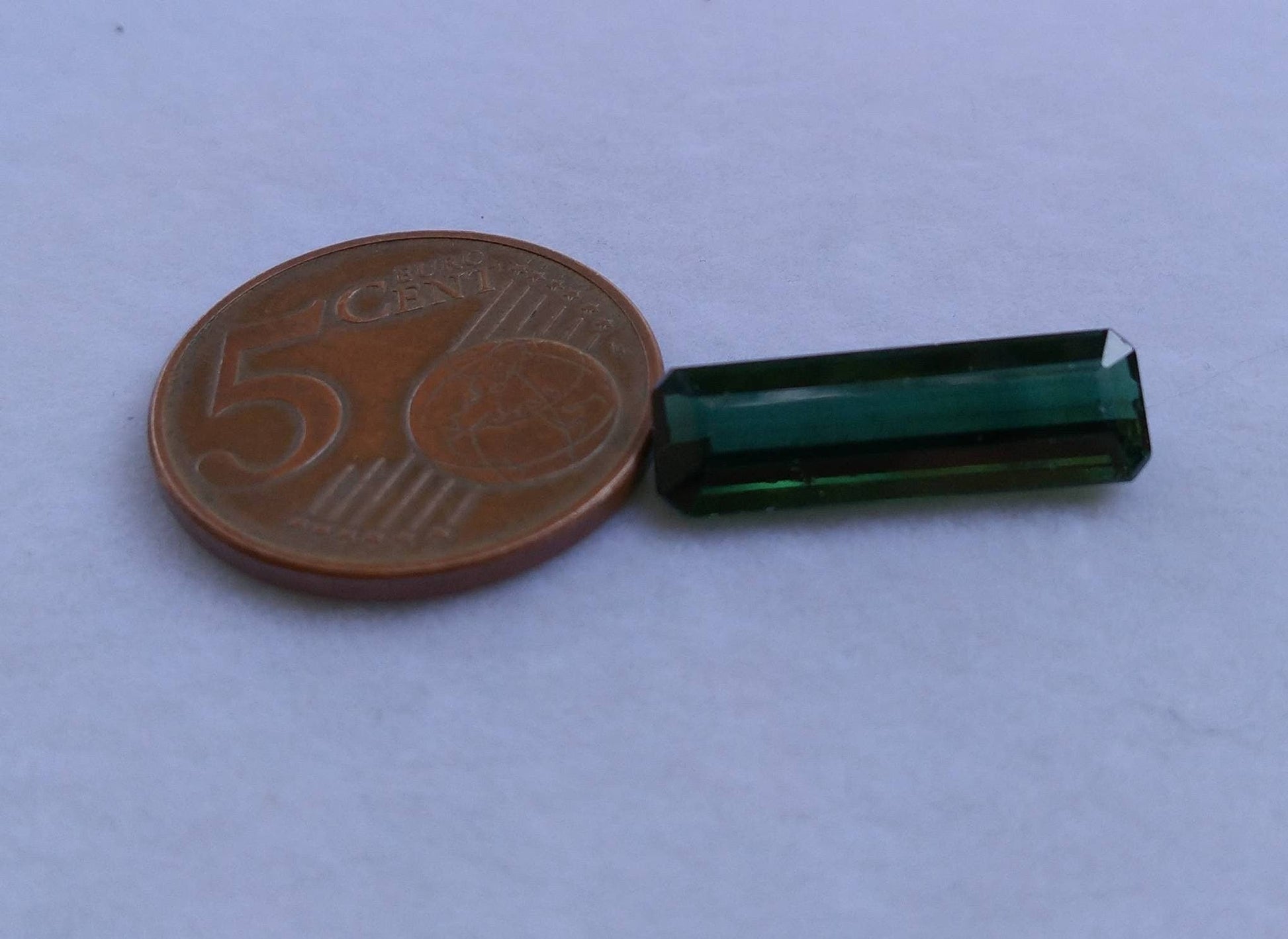 ARSAA GEMS AND MINERALSNatural top quality beautiful 5.5 carats clear green faceted radiant shape Tourmaline gem - Premium  from ARSAA GEMS AND MINERALS - Just $110.00! Shop now at ARSAA GEMS AND MINERALS