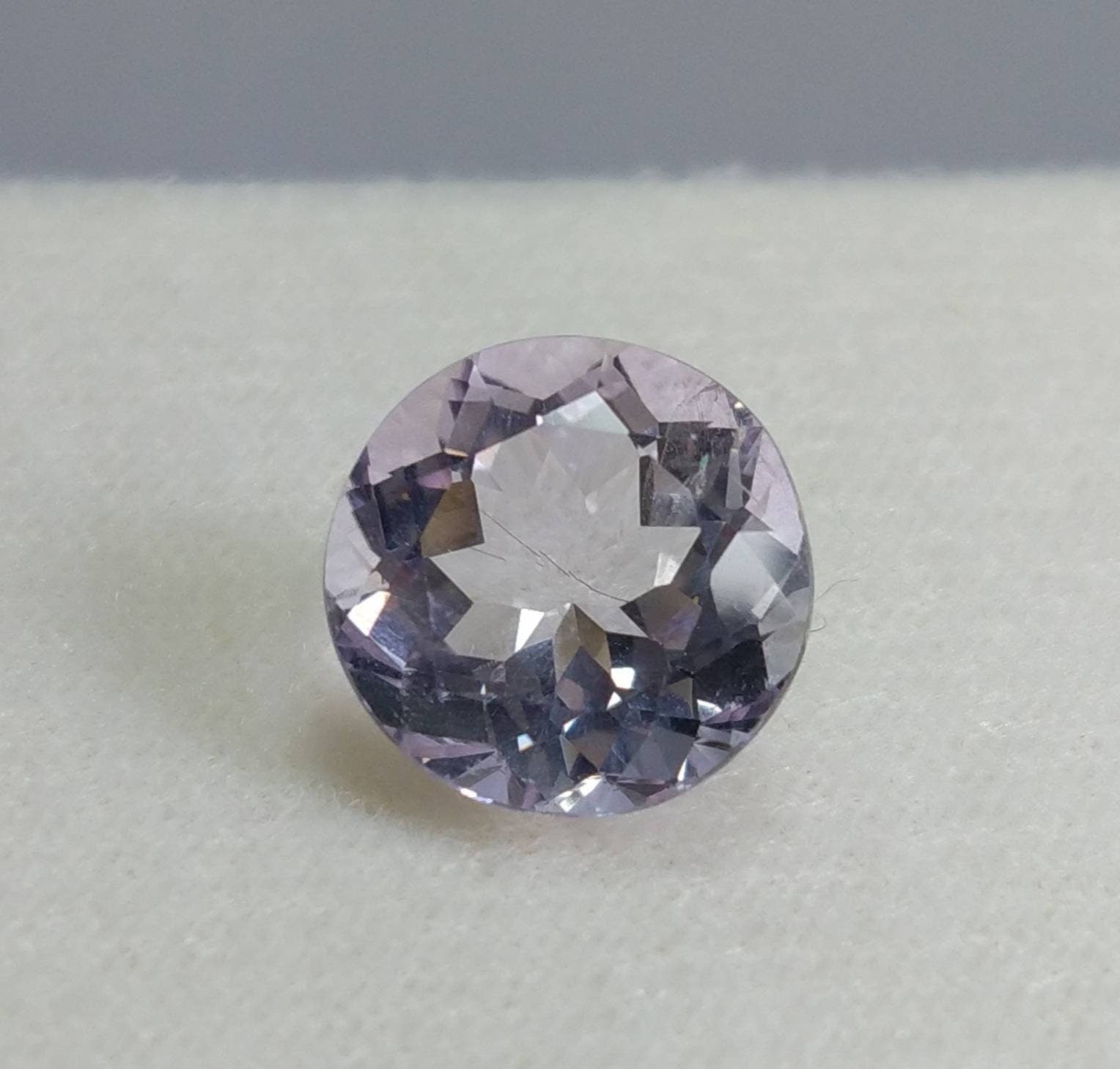 ARSAA GEMS AND MINERALSNatural top quality beautiful 6.5 carat VV clarity faceted round shape kunzite gem - Premium  from ARSAA GEMS AND MINERALS - Just $20.00! Shop now at ARSAA GEMS AND MINERALS