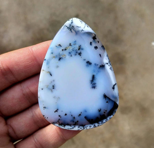 ARSAA GEMS AND MINERALSNatural top quality beautiful huge size pear shape 158 carats dendritic opal cabochon - Premium  from ARSAA GEMS AND MINERALS - Just $15.00! Shop now at ARSAA GEMS AND MINERALS