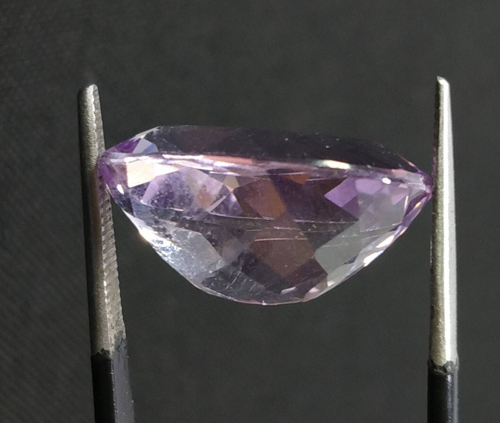 ARSAA GEMS AND MINERALSNatural top quality beautiful 8.5 carats VV clarity faceted oval shape kunzite gem - Premium  from ARSAA GEMS AND MINERALS - Just $27.00! Shop now at ARSAA GEMS AND MINERALS