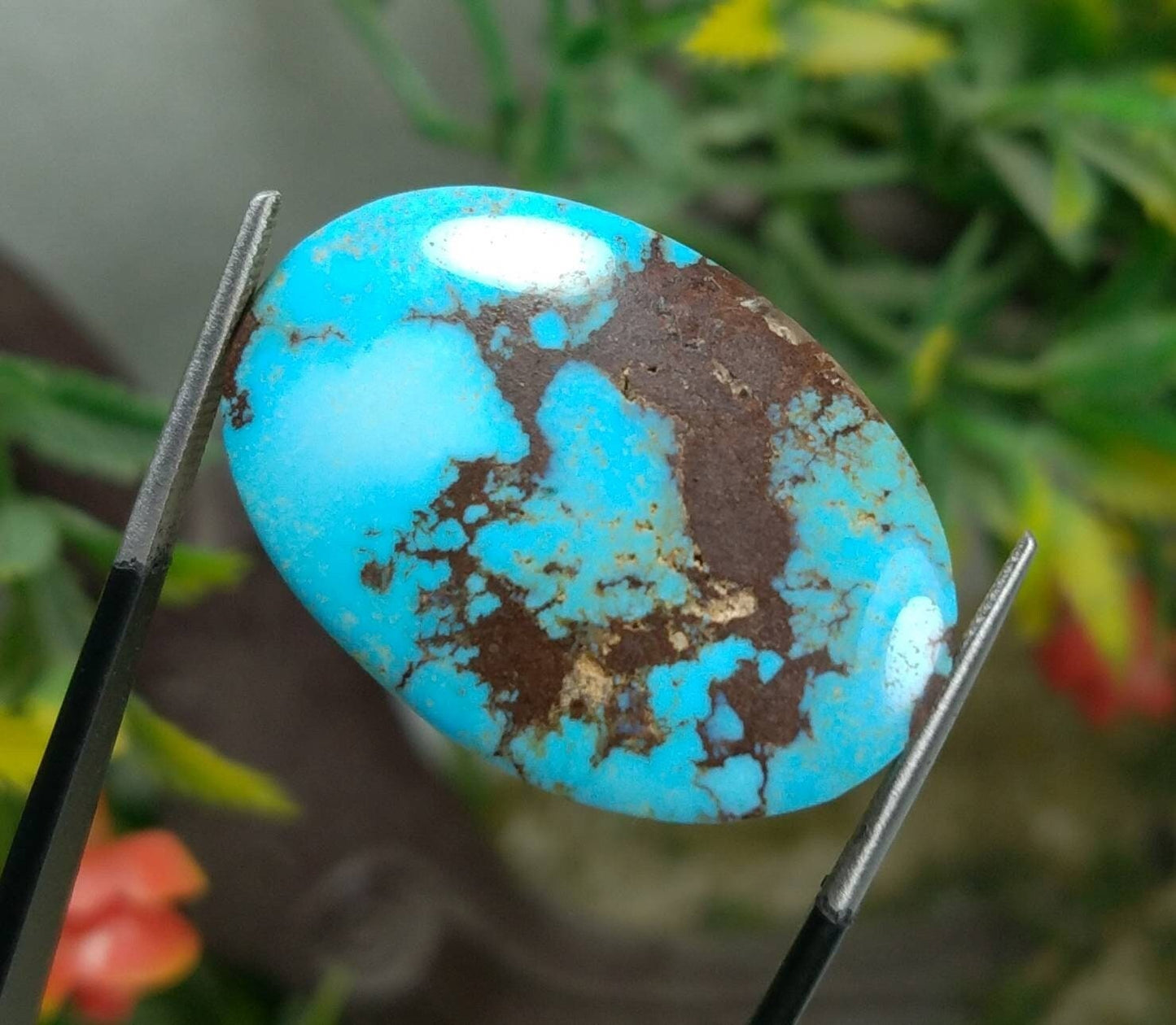 ARSAA GEMS AND MINERALSTop Quality and natural 19 carats beautiful Egyptian turquoise cabochon - Premium from ARSAA GEMS AND MINERALS - Just $25.00! Shop now at ARSAA GEMS AND MINERALS
