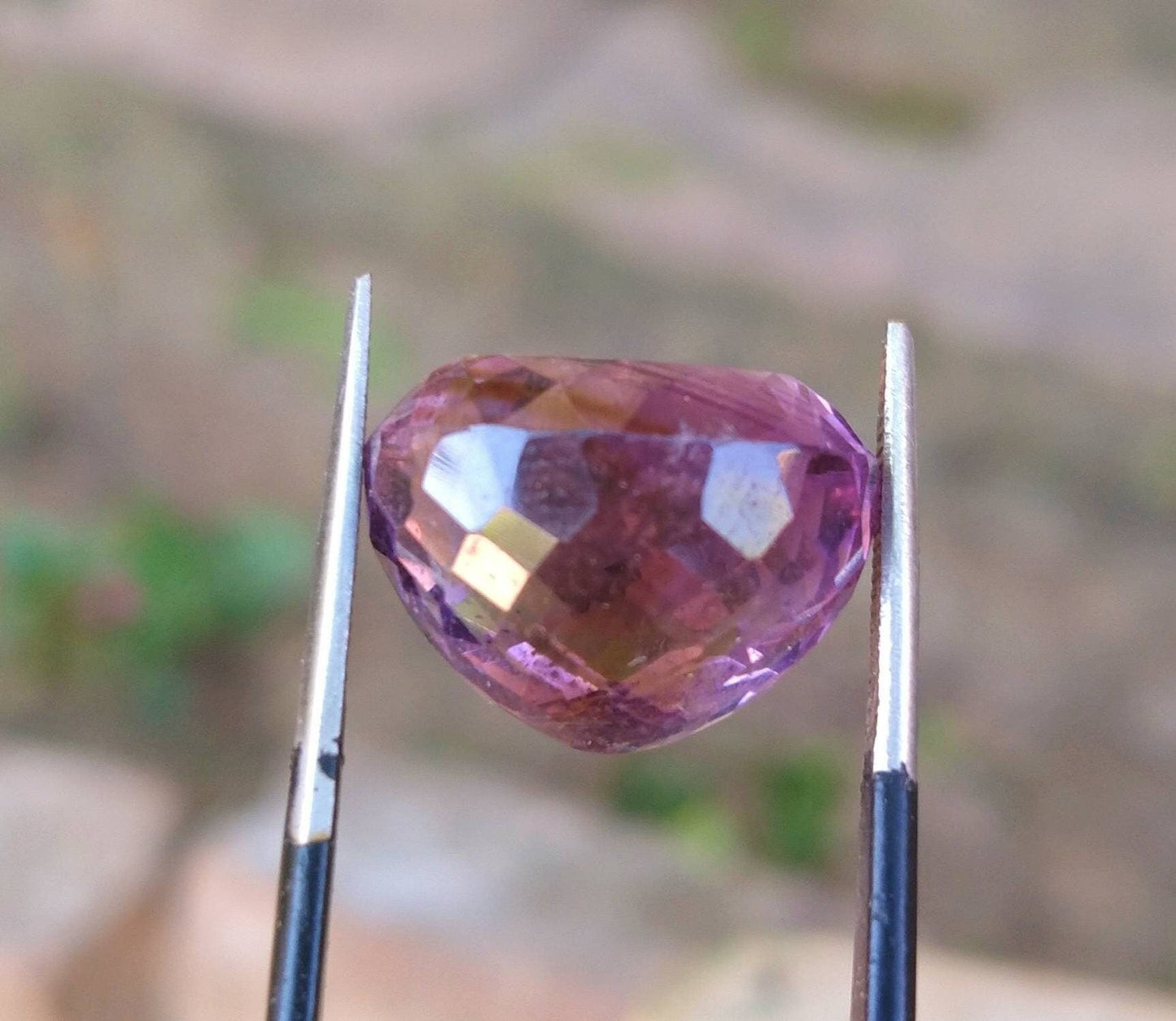 ARSAA GEMS AND MINERALSNatural fine quality beautiful 14 carats deep purple color oval shape faceted amethyst gem - Premium from ARSAA GEMS AND MINERALS - Just $35.00! Shop now at ARSAA GEMS AND MINERALS