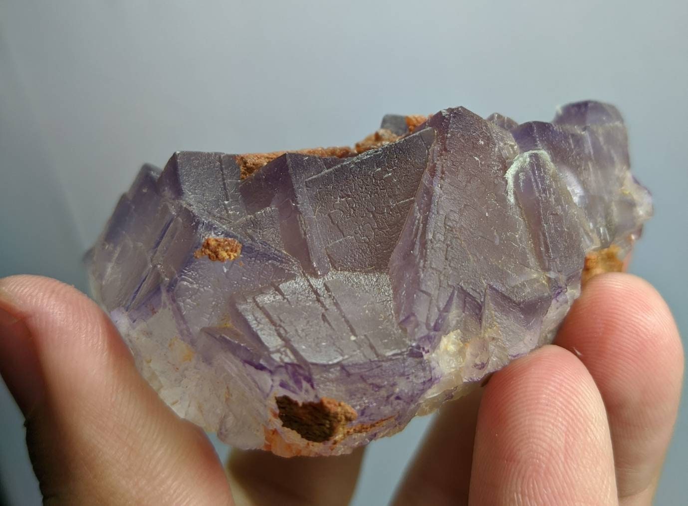 ARSAA GEMS AND MINERALSNatural fine quality beautiful 108.5 grams purple color cubic Fluorite crystal - Premium  from ARSAA GEMS AND MINERALS - Just $15.00! Shop now at ARSAA GEMS AND MINERALS