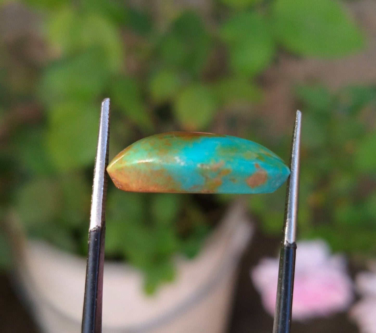 ARSAA GEMS AND MINERALSNatural fine quality beautiful 11 carats oval shape untreated unheated green turquoise cabochon - Premium from ARSAA GEMS AND MINERALS - Just $14.00! Shop now at ARSAA GEMS AND MINERALS
