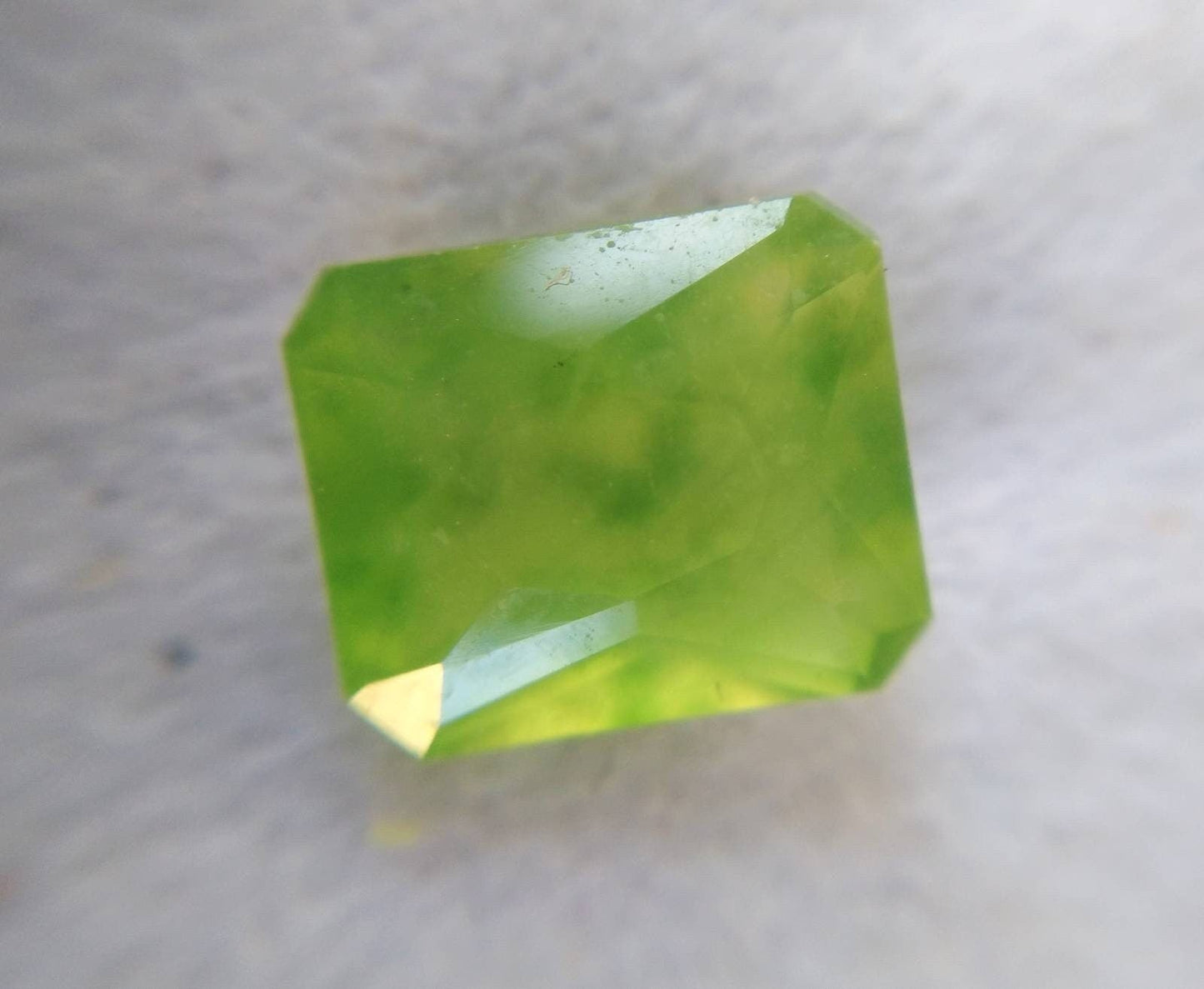 ARSAA GEMS AND MINERALSNatural top quality beautiful 4.5 carats radiant shape faceted green hydrograssular garnet gem - Premium from ARSAA GEMS AND MINERALS - Just $12.00! Shop now at ARSAA GEMS AND MINERALS