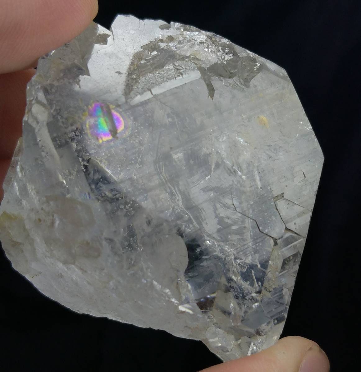 ARSAA GEMS AND MINERALSNatural top quality beautiful 85 grams Rare clear gwindel quartz crystal from a rare locality - Premium from ARSAA GEMS AND MINERALS - Just $50.00! Shop now at ARSAA GEMS AND MINERALS