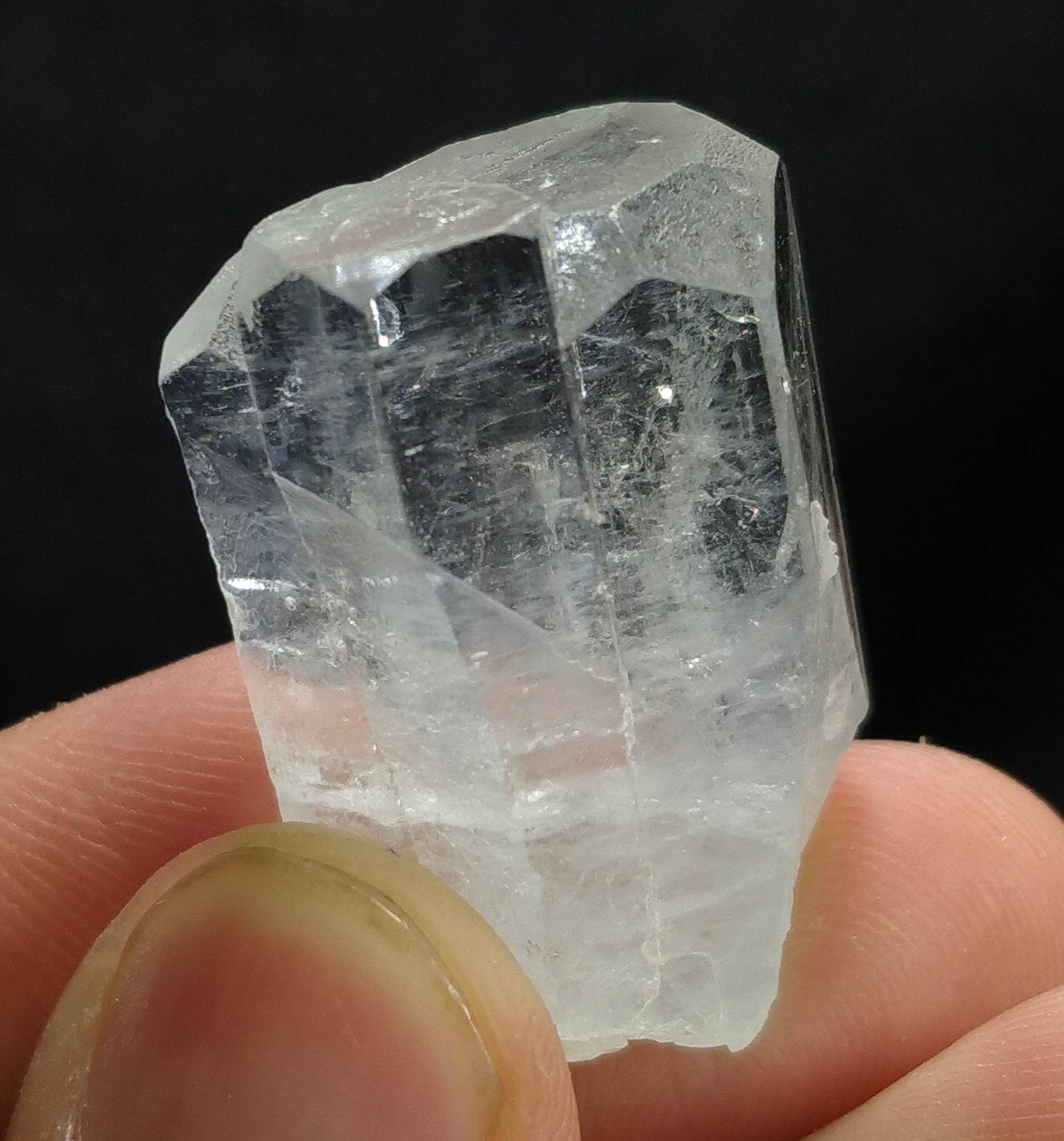 ARSAA GEMS AND MINERALSNatural top quality 16.2 grams Very rare shape twins terminated clear gemmy aquamarine crystal - Premium  from ARSAA GEMS AND MINERALS - Just $75.00! Shop now at ARSAA GEMS AND MINERALS