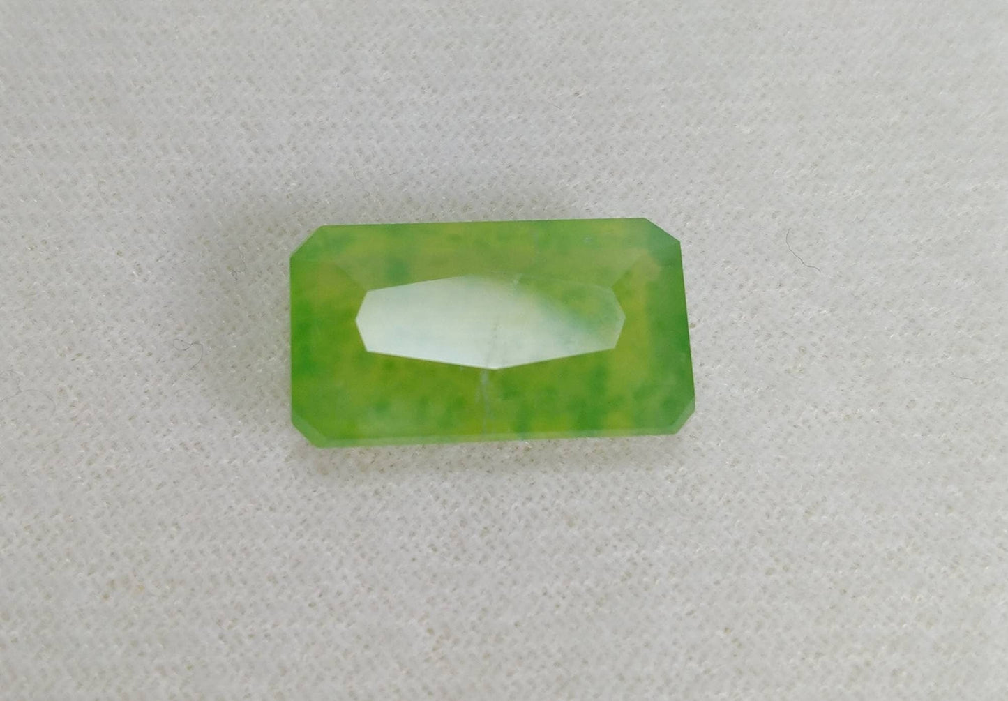 ARSAA GEMS AND MINERALSNatural top quality beautiful 11 carats green radiant cut shape Faceted hydrograssular garnet gem - Premium from ARSAA GEMS AND MINERALS - Just $23.00! Shop now at ARSAA GEMS AND MINERALS