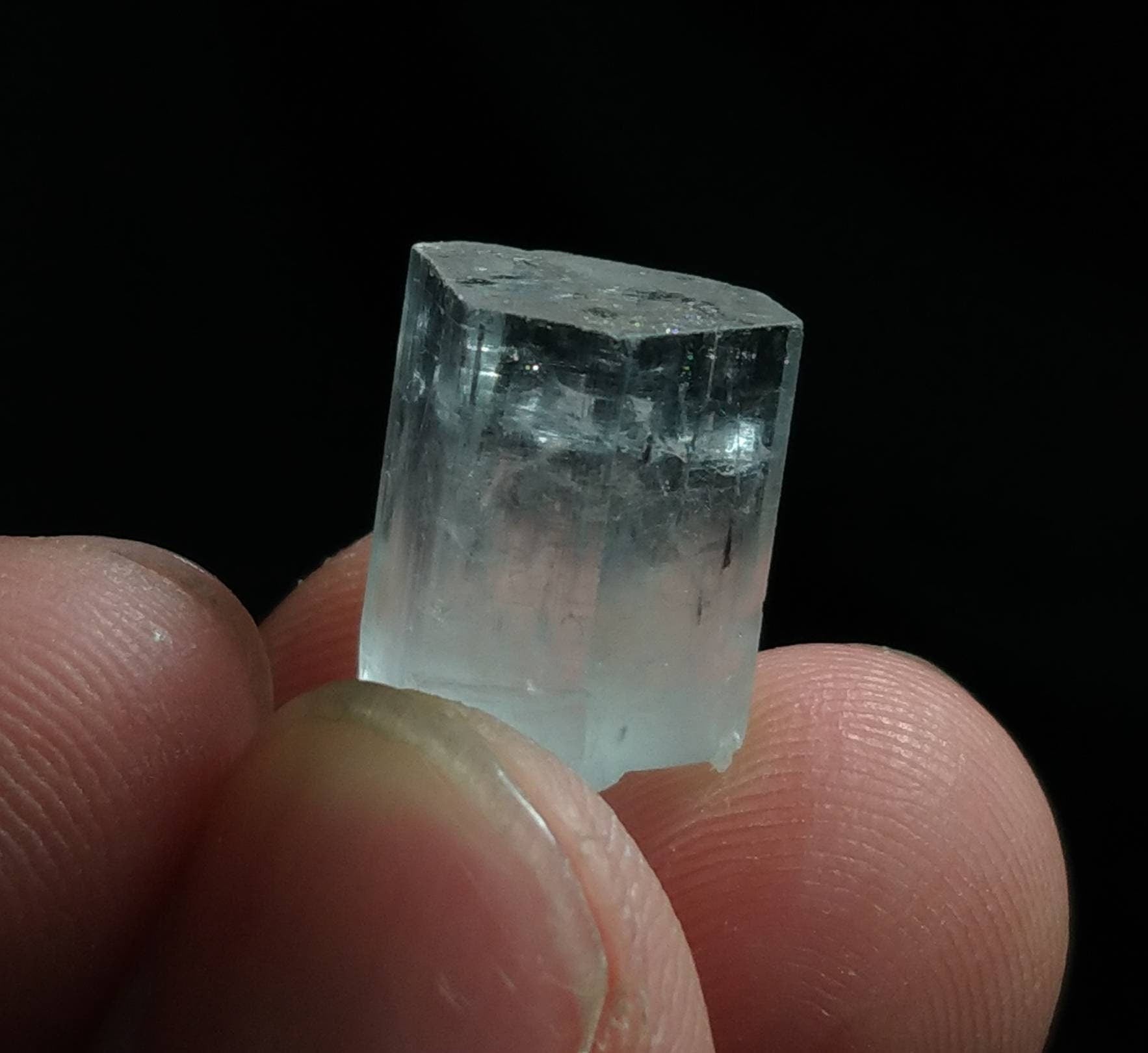 ARSAA GEMS AND MINERALSNatural top quality beautiful 11.3 grams terminated clear small lot of aquamarine crystals - Premium  from ARSAA GEMS AND MINERALS - Just $50.00! Shop now at ARSAA GEMS AND MINERALS