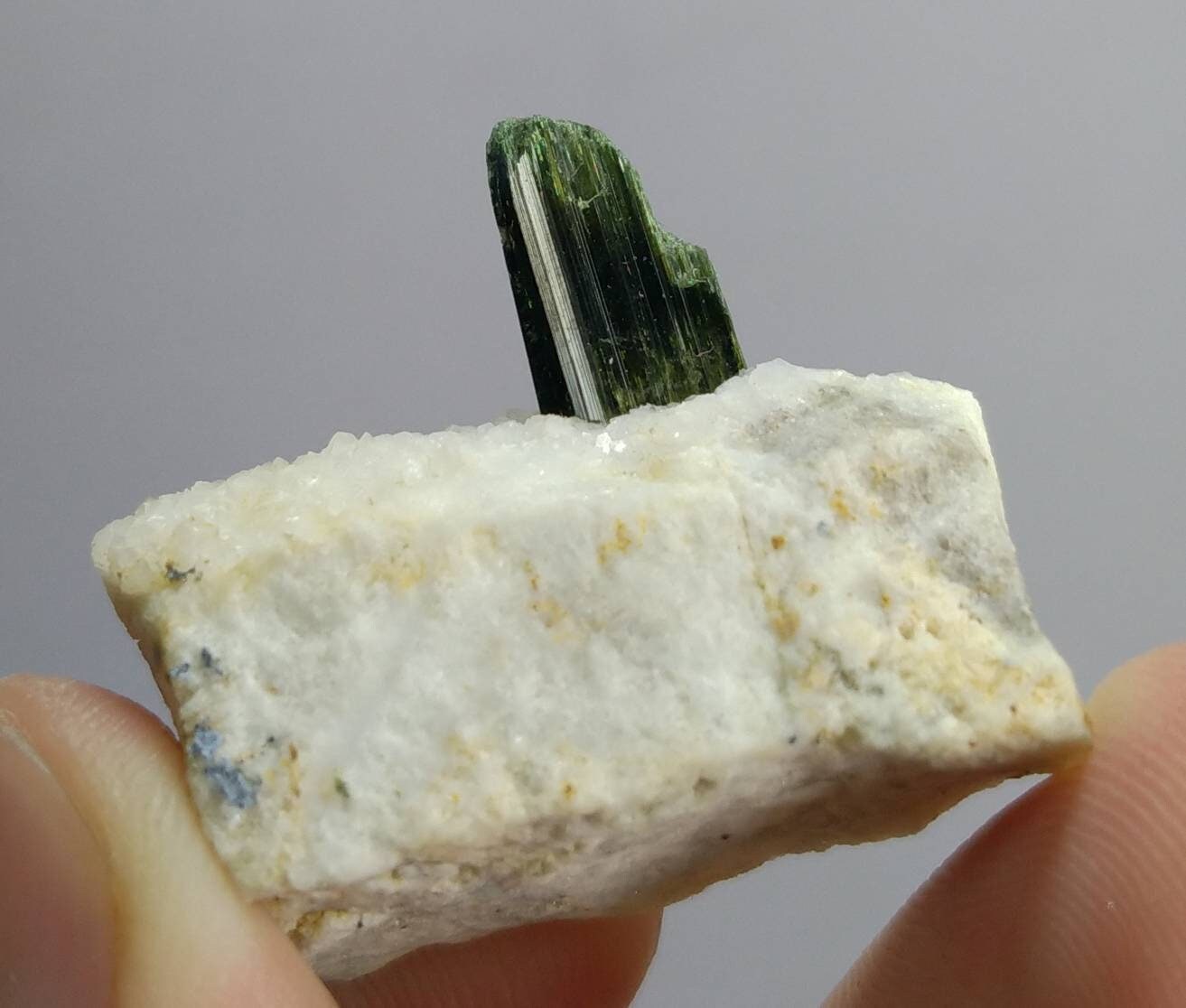 ARSAA GEMS AND MINERALSNatural fine quality beautiful single terminated aegirine crystal on matrix on Albite - Premium from ARSAA GEMS AND MINERALS - Just $20.00! Shop now at ARSAA GEMS AND MINERALS