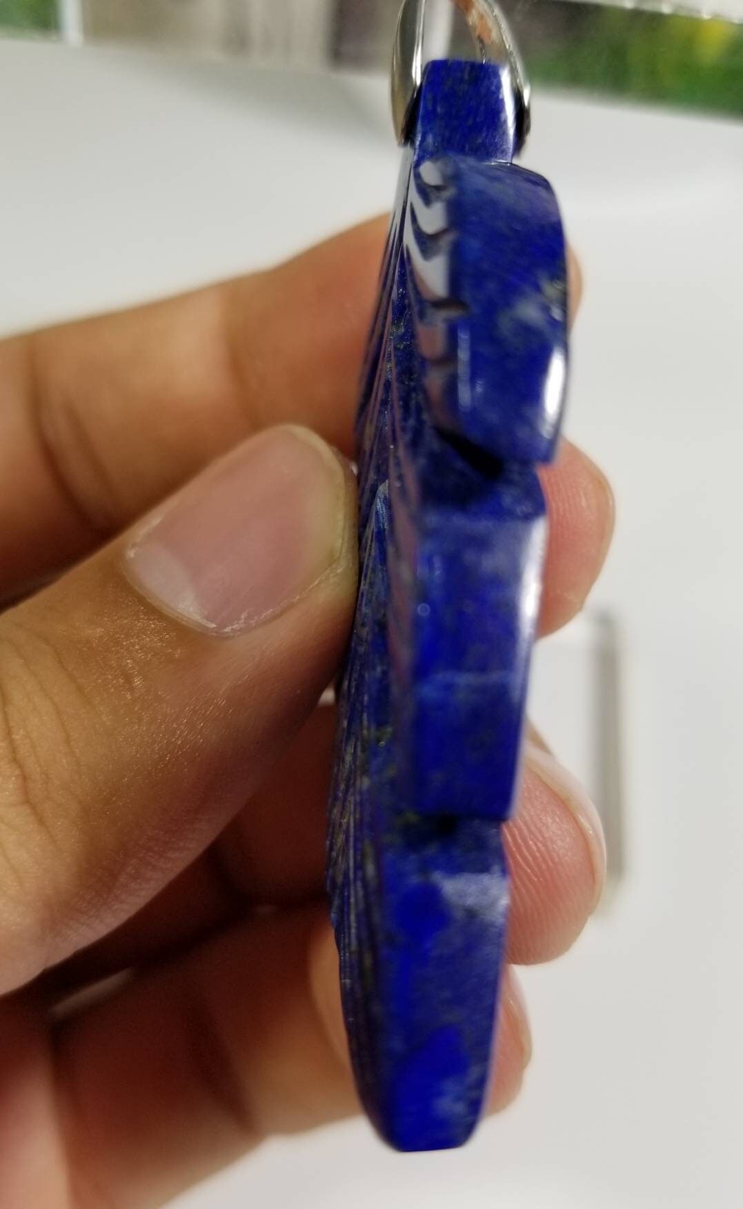 ARSAA GEMS AND MINERALSNatural good quality locket lapis lazuli leaf pendant - Premium from ARSAA GEMS AND MINERALS - Just $8.00! Shop now at ARSAA GEMS AND MINERALS