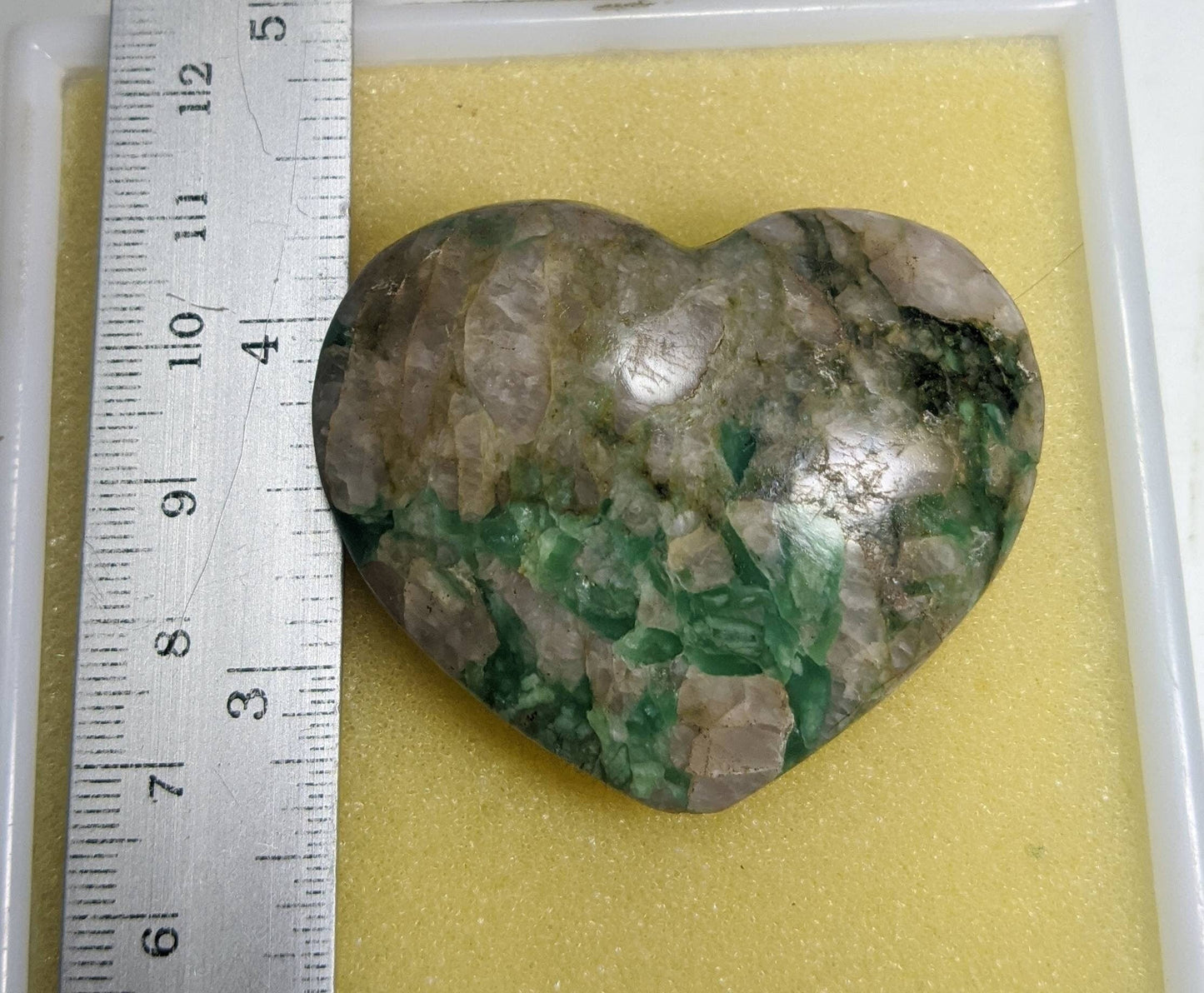ARSAA GEMS AND MINERALSNatural top quality beautiful 50.5 grams polished healing heart shape kyanite palm stone - Premium from ARSAA GEMS AND MINERALS - Just $15.00! Shop now at ARSAA GEMS AND MINERALS