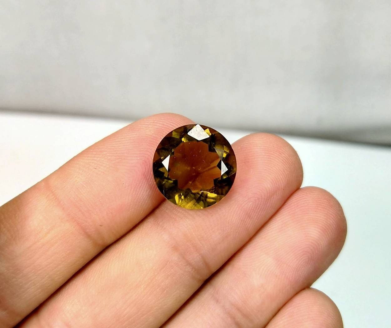 ARSAA GEMS AND MINERALSNatural top quality 8 carat faceted beautiful citrine gem - Premium from ARSAA GEMS AND MINERALS - Just $24.00! Shop now at ARSAA GEMS AND MINERALS