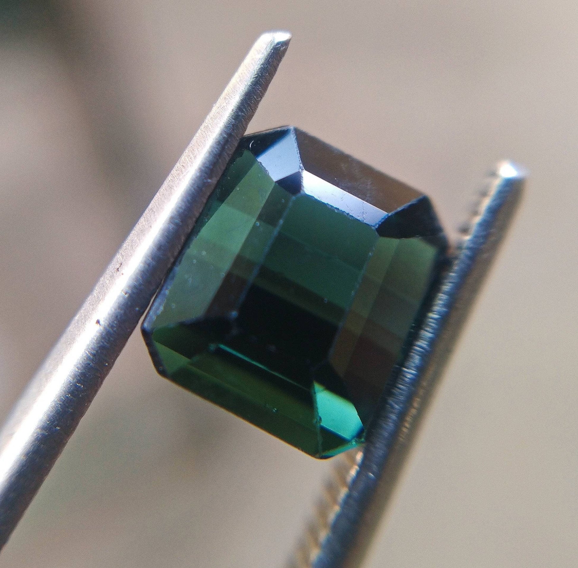 ARSAA GEMS AND MINERALSNatural fine quality beautiful 12 carats dark green color small lot of faceted radiant shapes tourmaline gems - Premium  from ARSAA GEMS AND MINERALS - Just $60.00! Shop now at ARSAA GEMS AND MINERALS