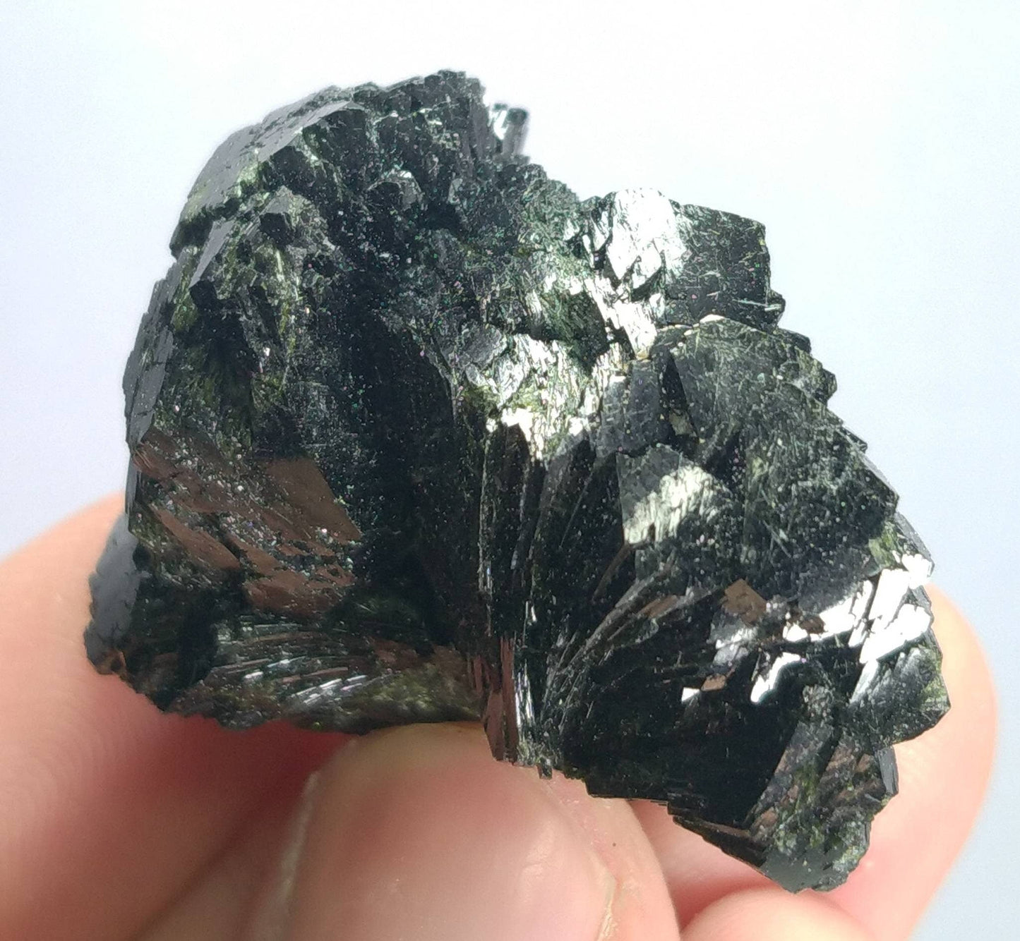 ARSAA GEMS AND MINERALSNatural Top quality 28.5 grams epidote bowtie cluster. Fully terminated and lusterous - Premium  from ARSAA GEMS AND MINERALS - Just $45.00! Shop now at ARSAA GEMS AND MINERALS