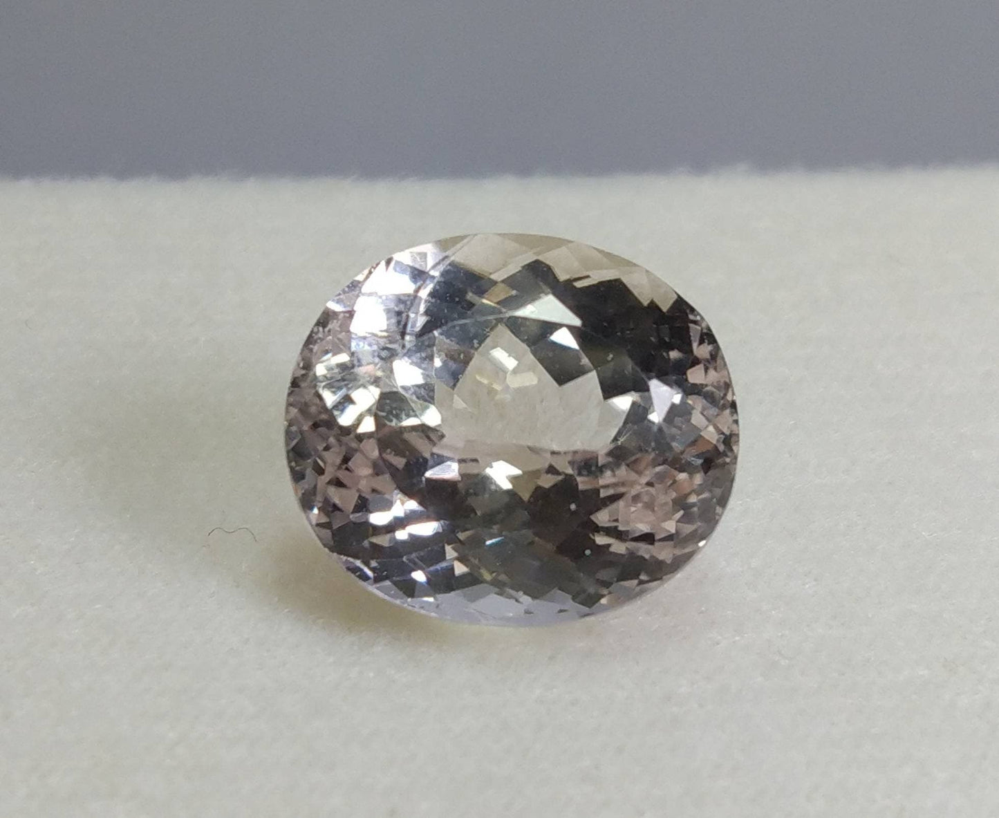 ARSAA GEMS AND MINERALSNatural top quality beautiful 19.5 carats VV clarity faceted oval shape kunzite gem - Premium from ARSAA GEMS AND MINERALS - Just $40.00! Shop now at ARSAA GEMS AND MINERALS