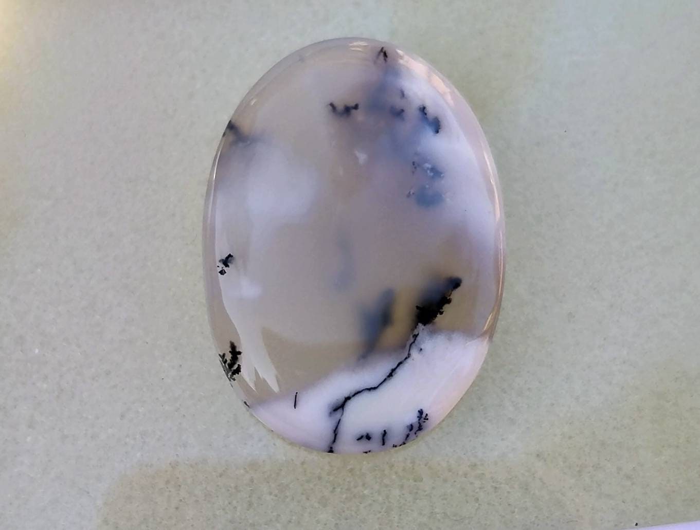 ARSAA GEMS AND MINERALSNatural top quality beautiful 30 carats dendritic opal cabochon - Premium  from ARSAA GEMS AND MINERALS - Just $15.00! Shop now at ARSAA GEMS AND MINERALS