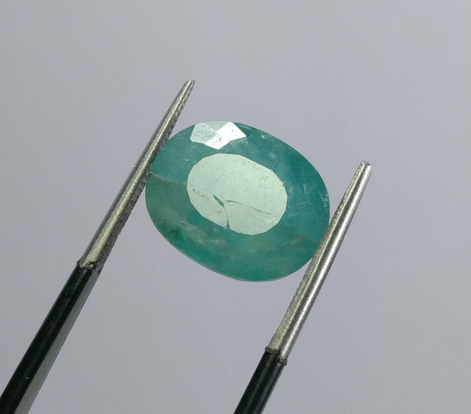 ARSAA GEMS AND MINERALSNatural top quality beautiful 6 carats oval shape faceted grandidierite gem - Premium  from ARSAA GEMS AND MINERALS - Just $12.00! Shop now at ARSAA GEMS AND MINERALS