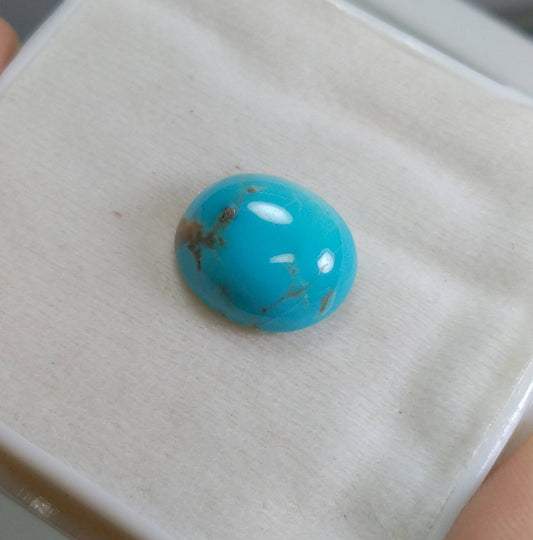 ARSAA GEMS AND MINERALSNatural aesthetic fine quality 12.5 carats stabilized oval shape turquoise cabochon - Premium  from ARSAA GEMS AND MINERALS - Just $15.00! Shop now at ARSAA GEMS AND MINERALS