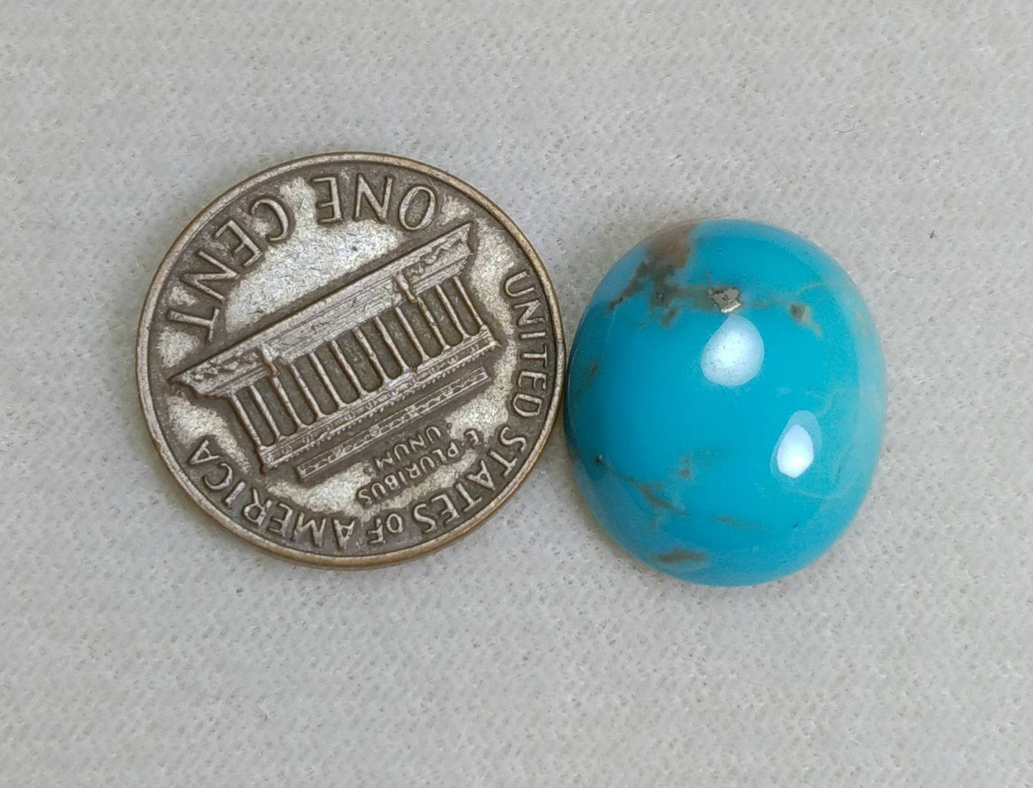 ARSAA GEMS AND MINERALSNatural aesthetic fine quality 12.5 carats stabilized oval shape turquoise cabochon - Premium  from ARSAA GEMS AND MINERALS - Just $15.00! Shop now at ARSAA GEMS AND MINERALS