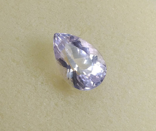 ARSAA GEMS AND MINERALSNatural fine quality beautiful 10 Carats pear shape faceted kunzite gem - Premium  from ARSAA GEMS AND MINERALS - Just $20.00! Shop now at ARSAA GEMS AND MINERALS